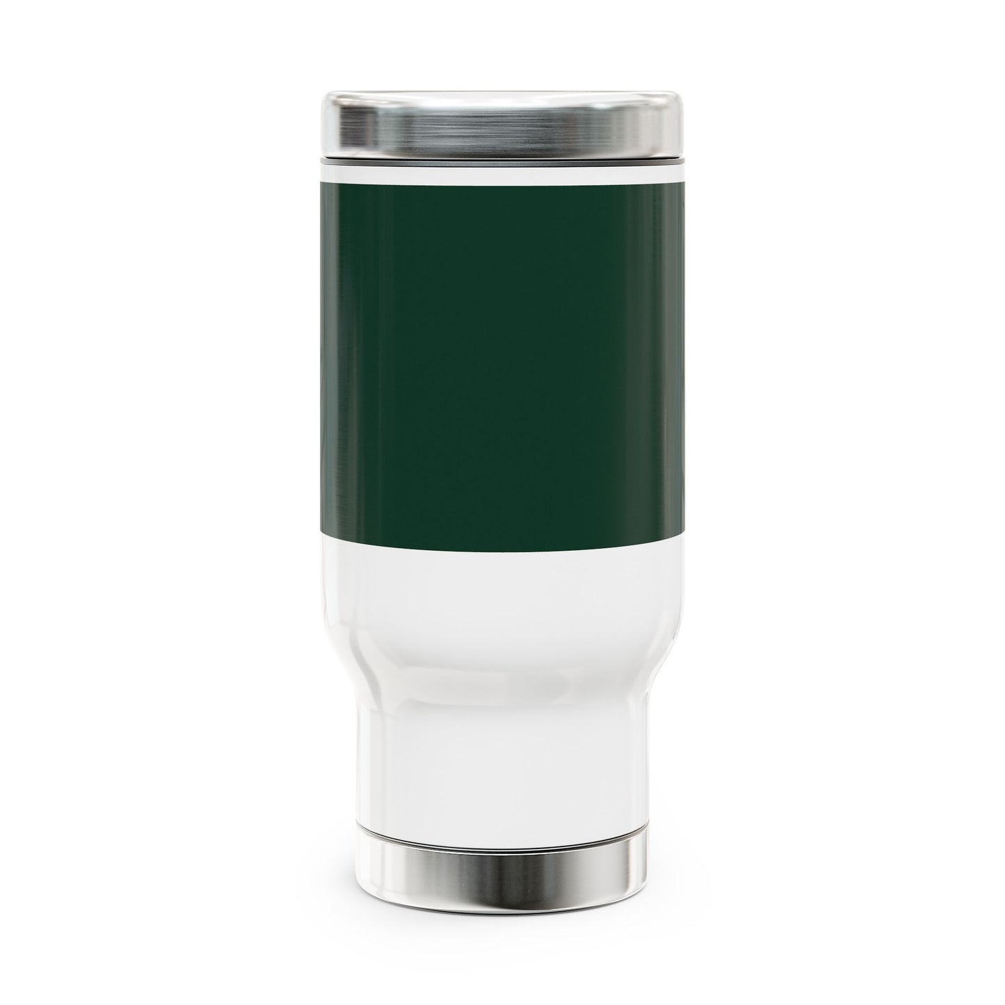 Midnight Green Stainless Steel Travel Mug, Insulated Coffee Mug for Commuters, Personalized Travel Tumbler, Best Gift for Coffee Lovers, 14oz Mug