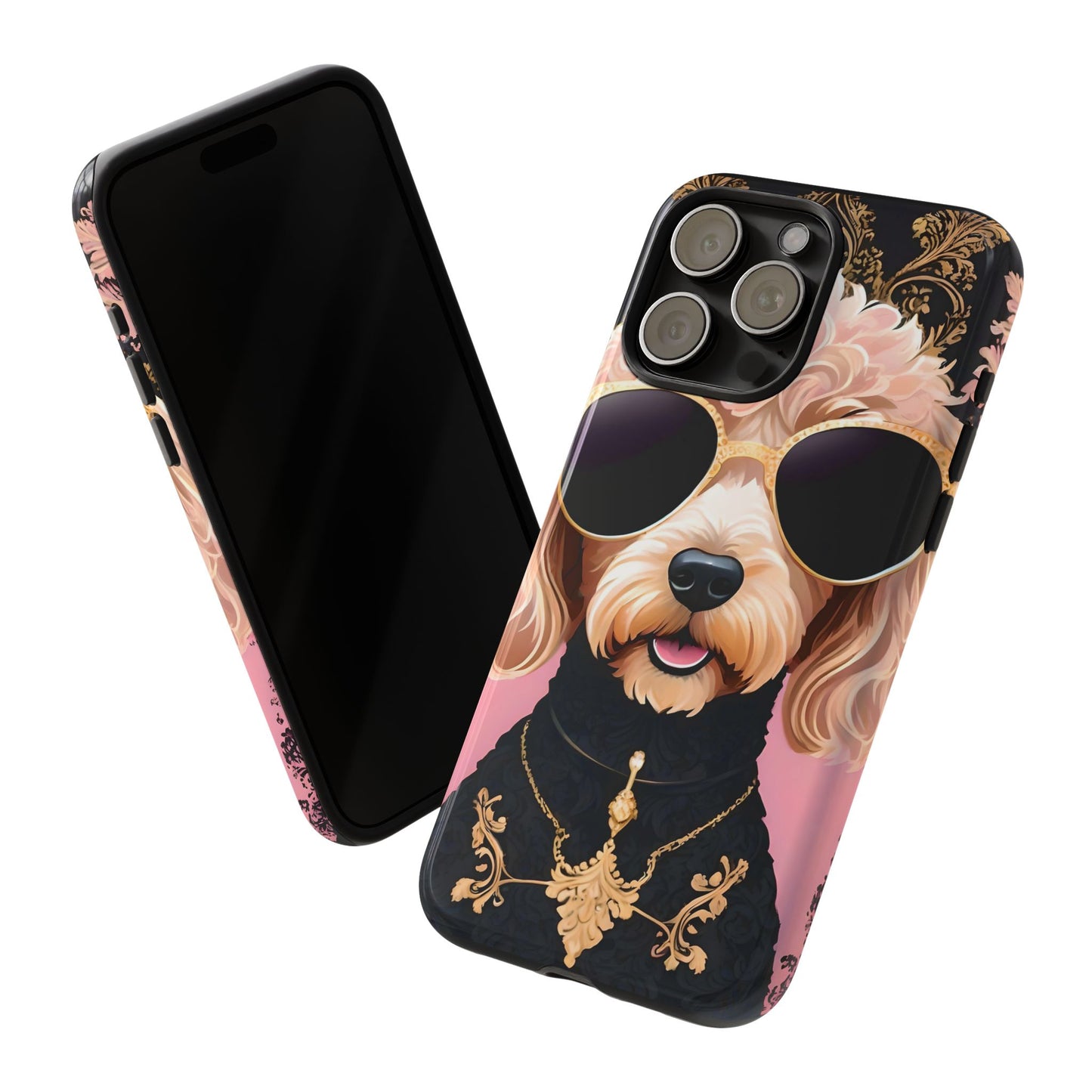 Phone Case - Golden Doodle In Sunglasses Tough Case