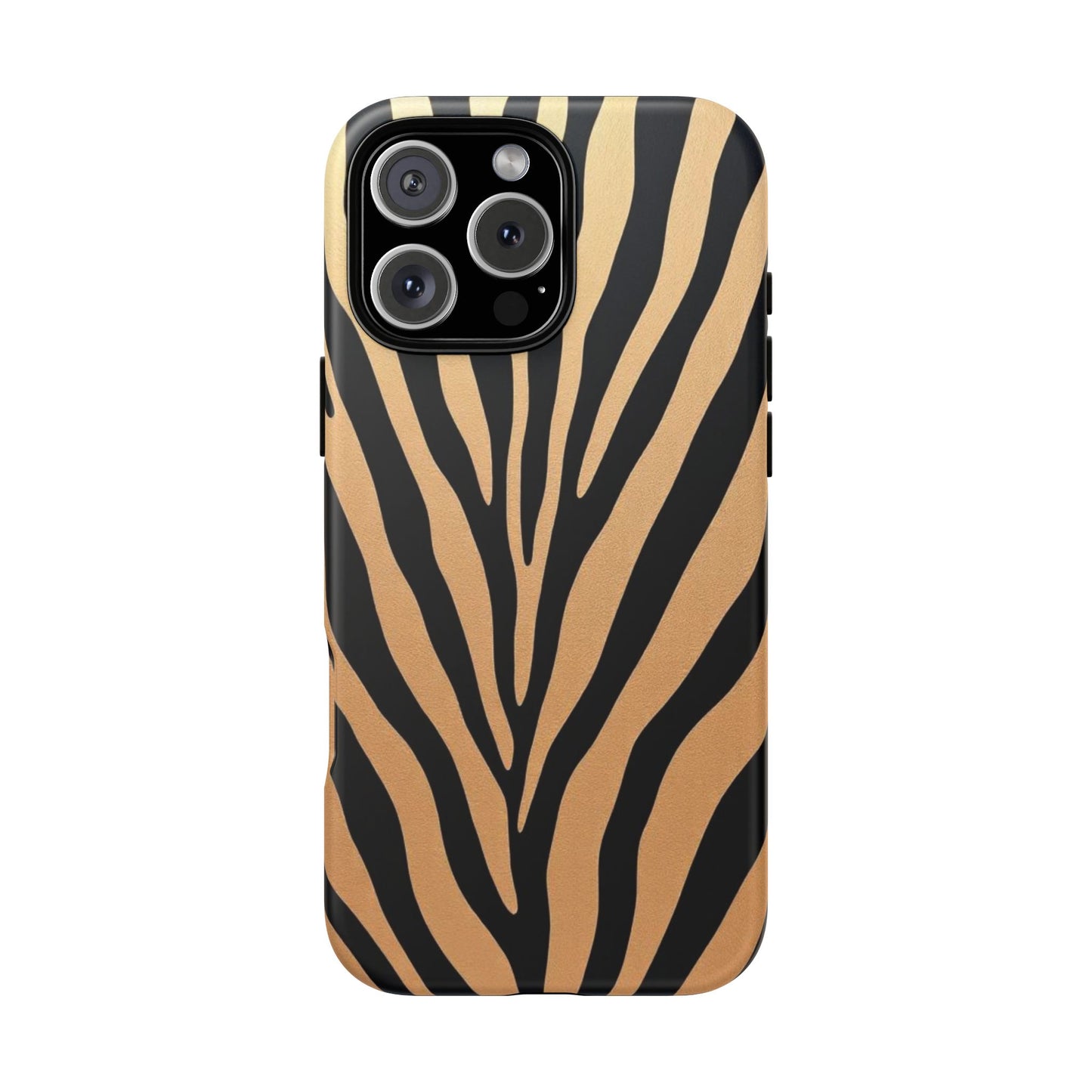 Zebra Print Tough Phone Case