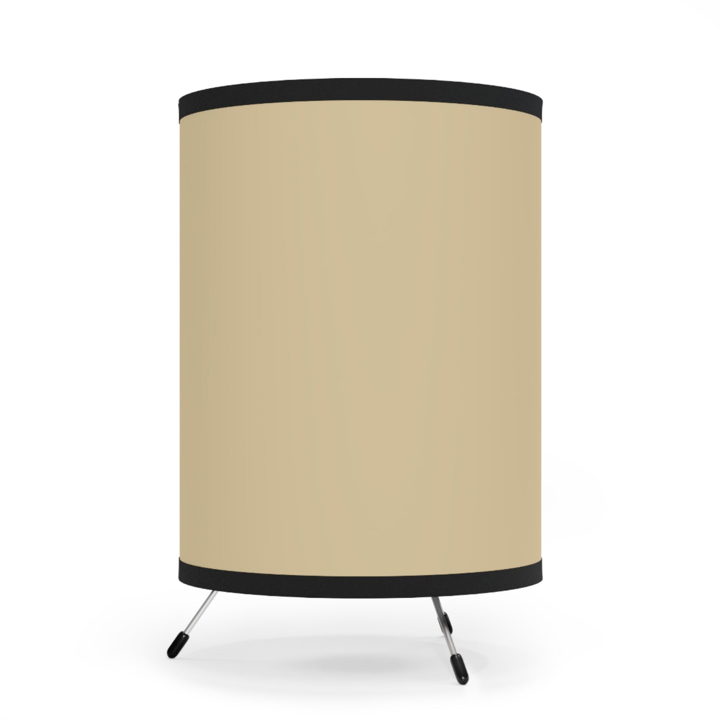 Vanilla Wheat Chic Tripod Lamp with Customizable High-Res Printed Shade, Modern Decor, Home Lighting, Unique Gifts, Stylish Ambiance, US/CA Plug