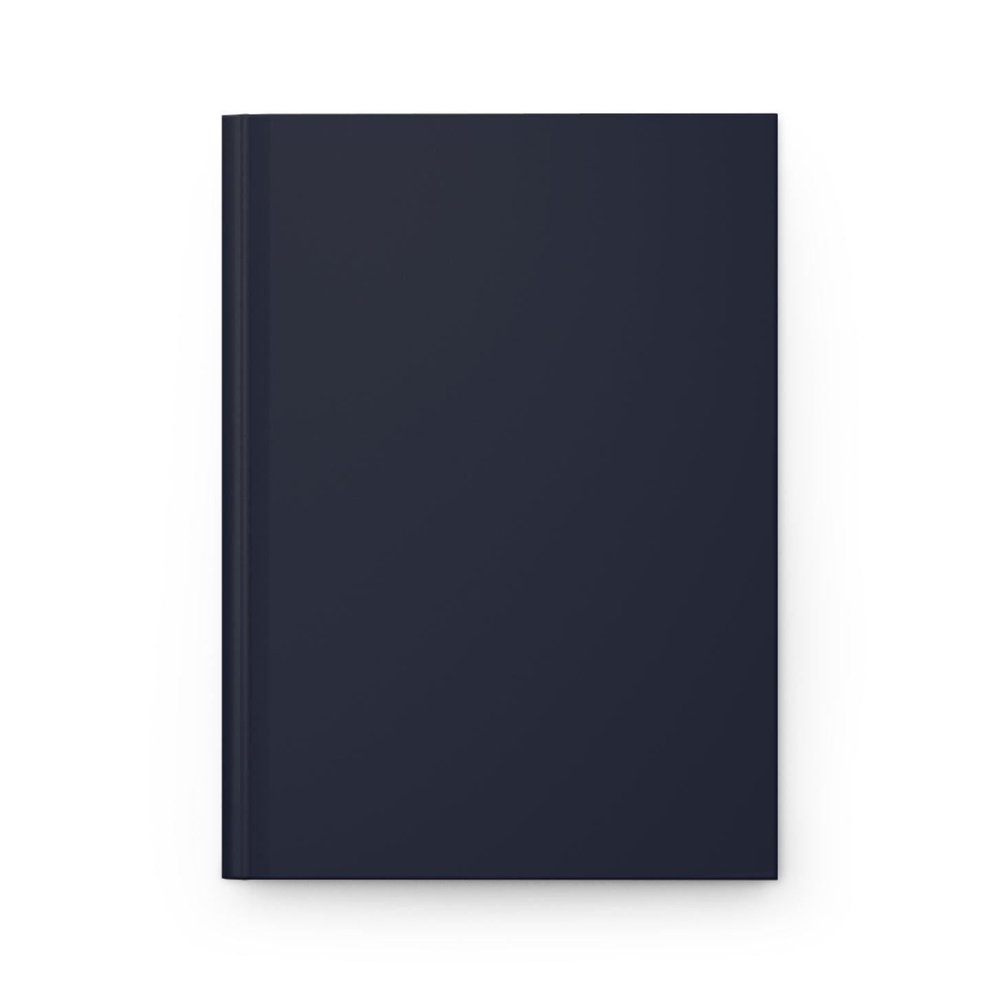 Elegant Lunar Midnight Hardcover Journal for Writers, Daily Planner, Sketchbook, Gift Idea, Notebook, Black Matte Finish