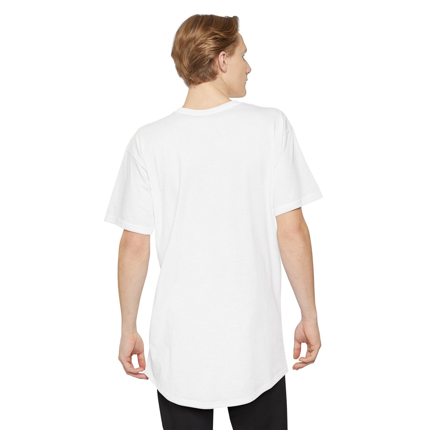 Urban Vibe Long Body Tee, Trendy Graphic T-Shirt, Unisex Streetwear Top, Casual Everyday Wear, Perfect for Gifts - Diamond 8