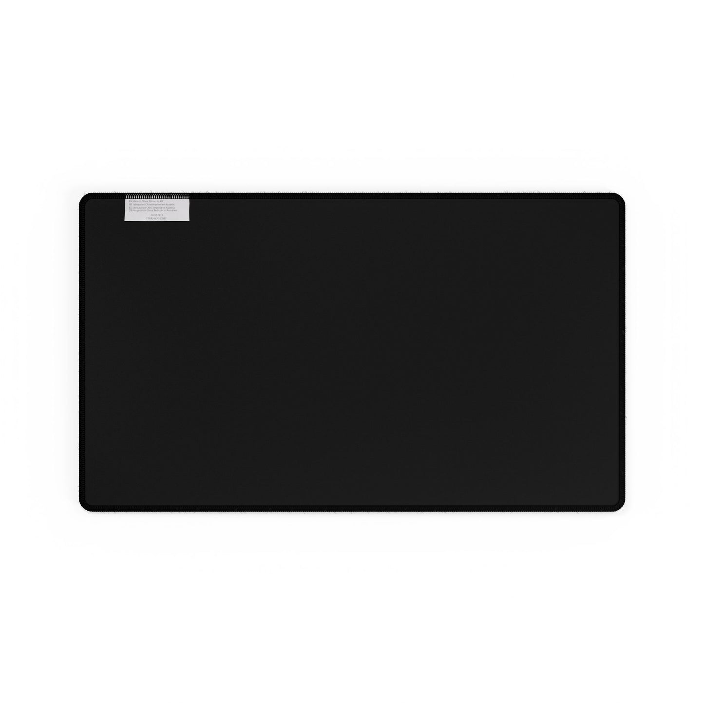 Elegant Pink & Black Desk Mat for Home Office, Stylish Ergonomic Mat, Desk Accessories - Pink & Black Striped Gold Baroque