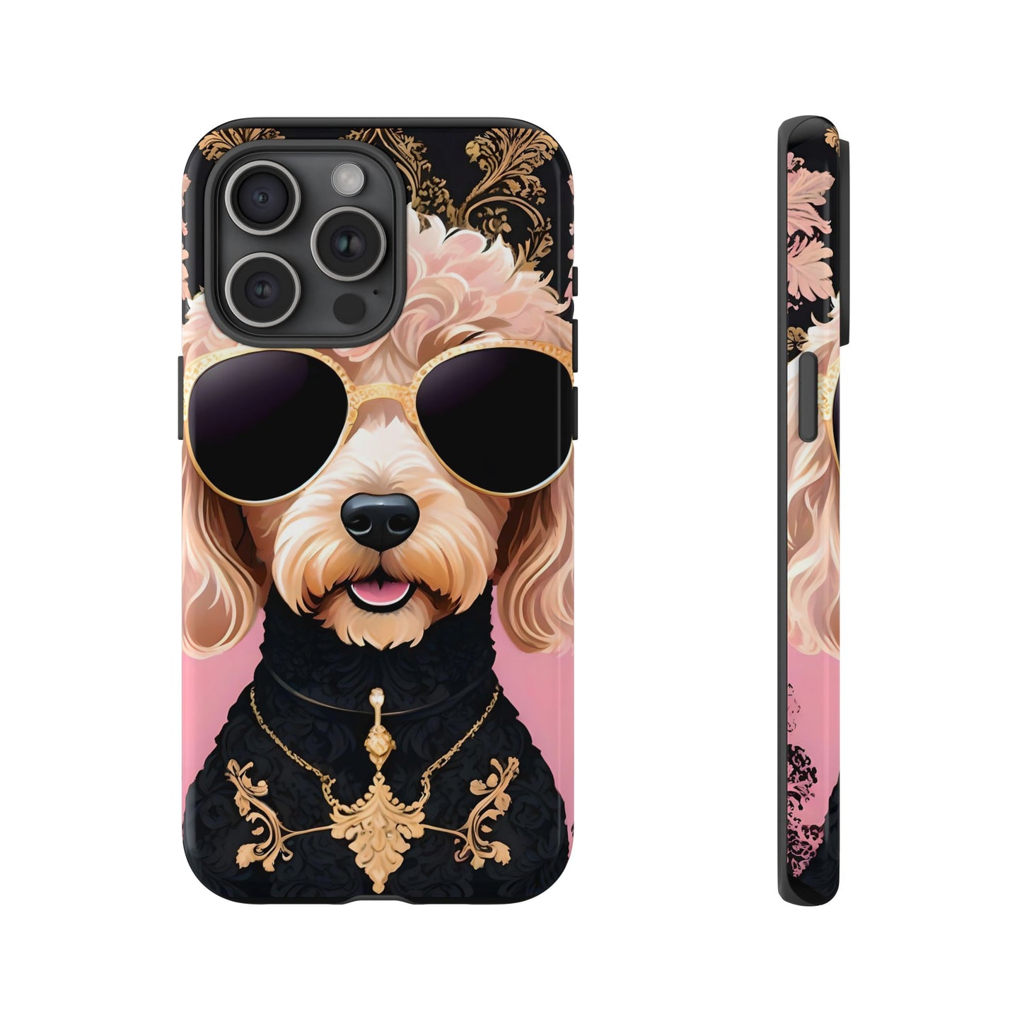 Phone Case - Golden Doodle In Sunglasses Tough Case