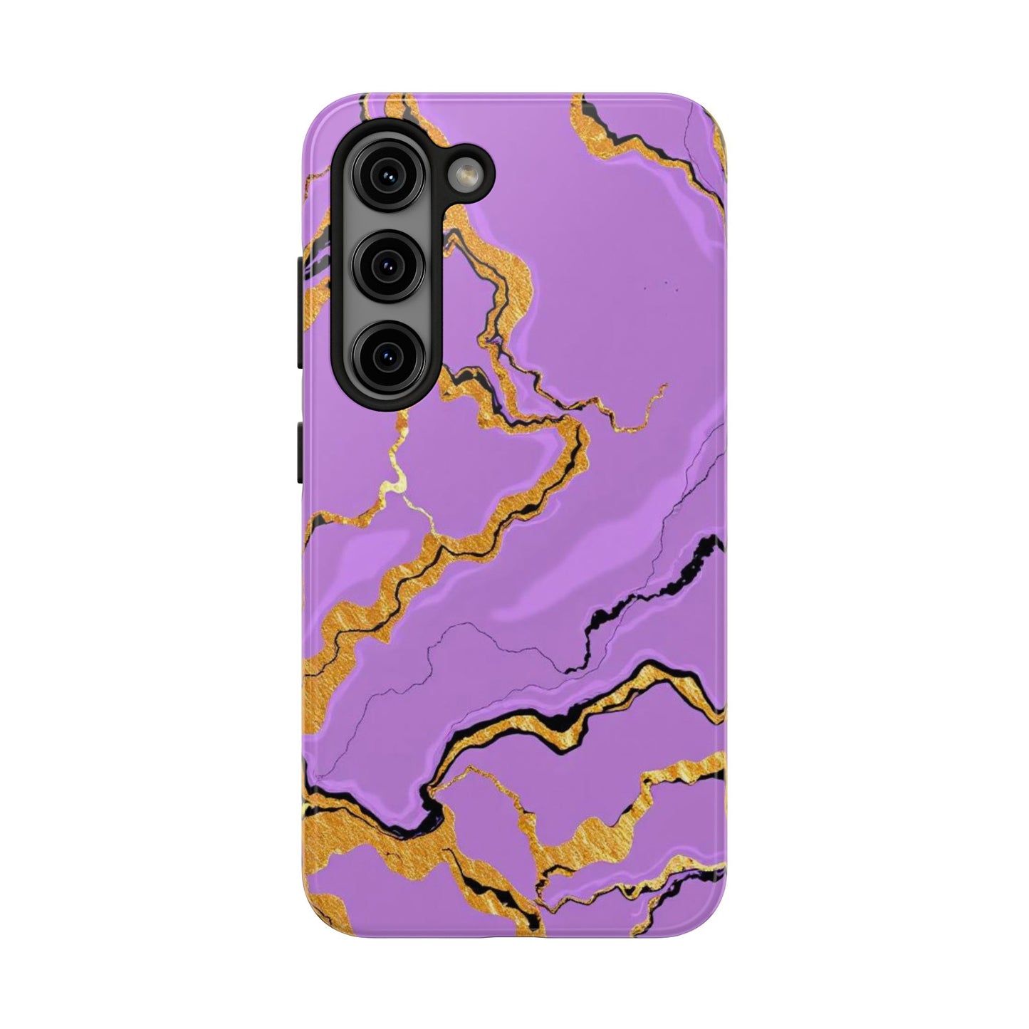 Stylish Tough Phone Cases with Purple Marble Design, Protective Phone Cases, Trendy Phone Accessories, Gift for Her, Unique Phone Cover