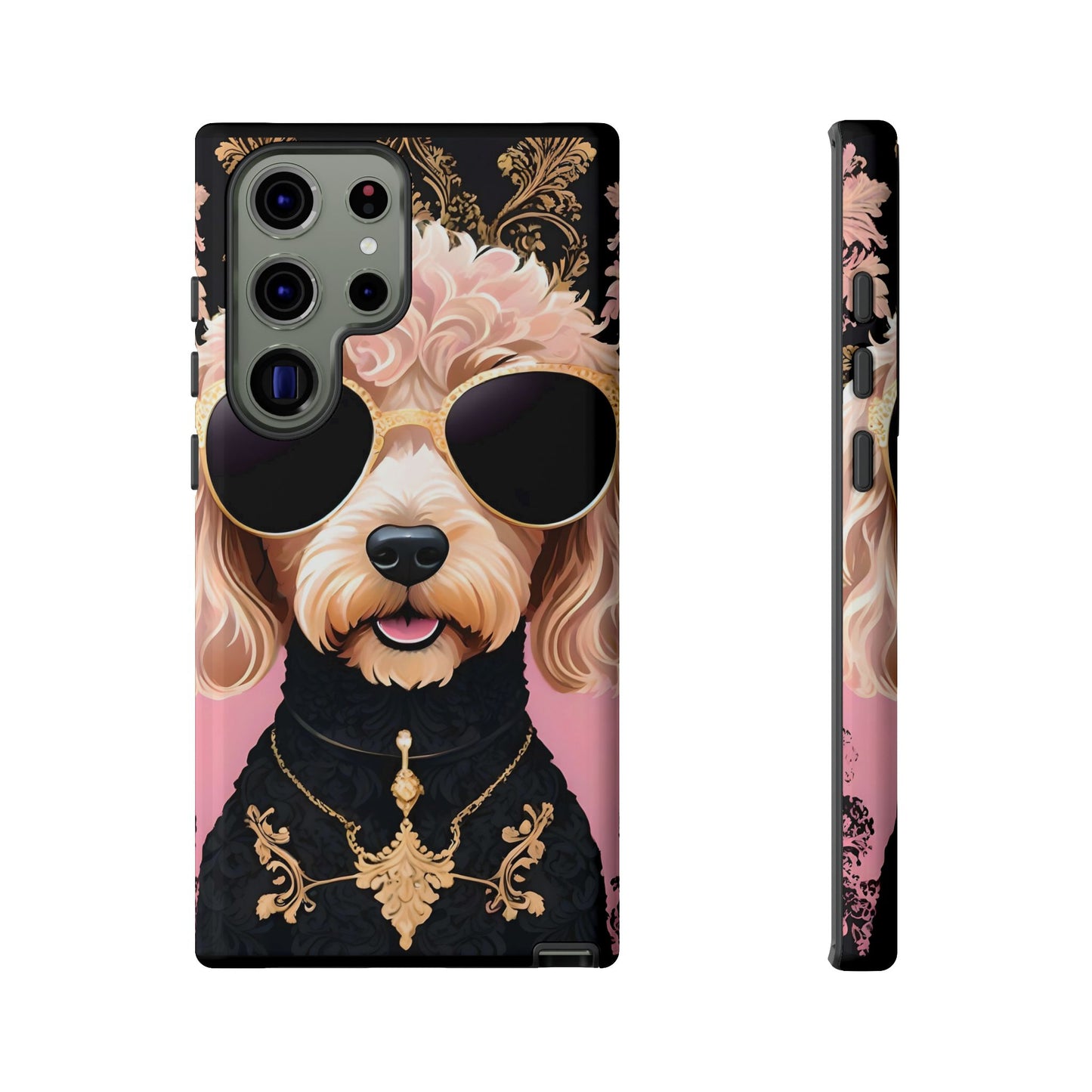 Phone Case - Golden Doodle In Sunglasses Tough Case