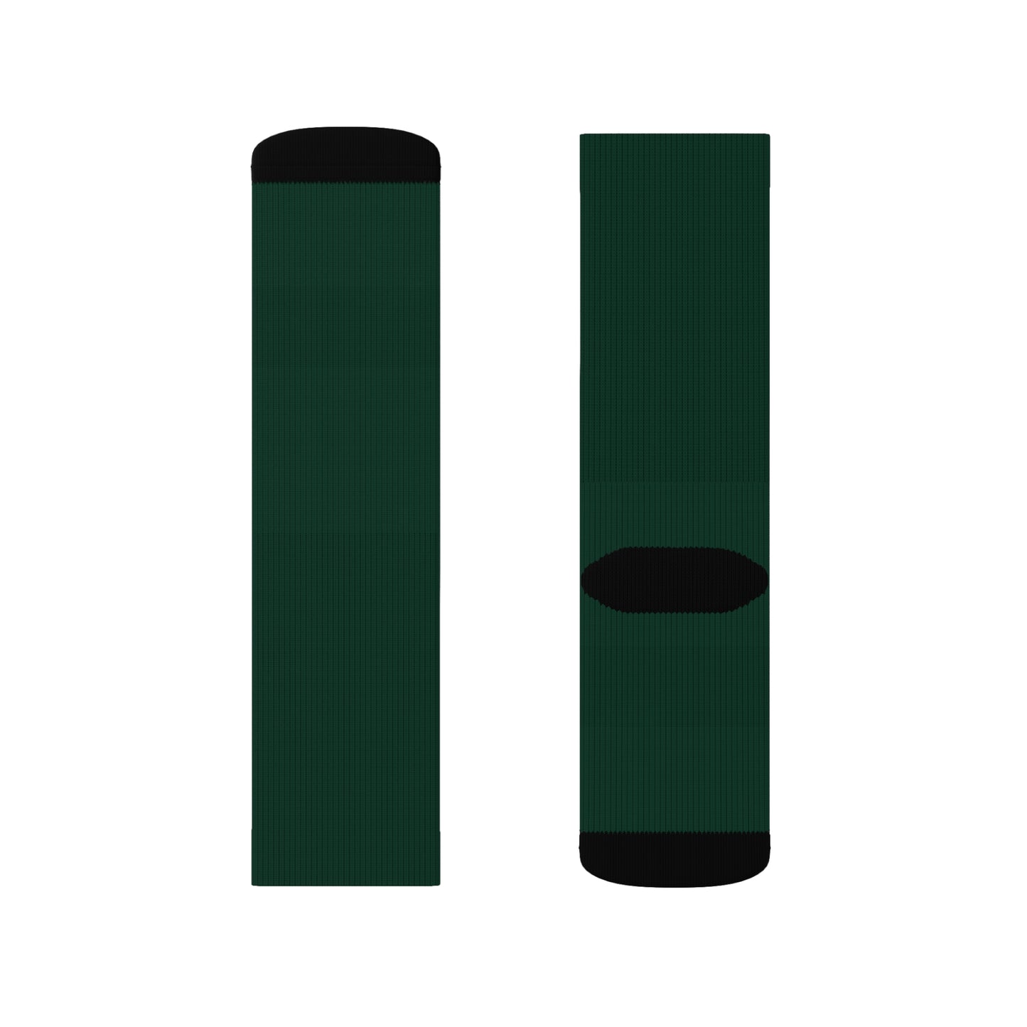 Stylish Midnight Green Sublimation Socks for Comfort and Personalization | Unique Gift for Sock Lovers, Cozy & Fun, Everyday Wear