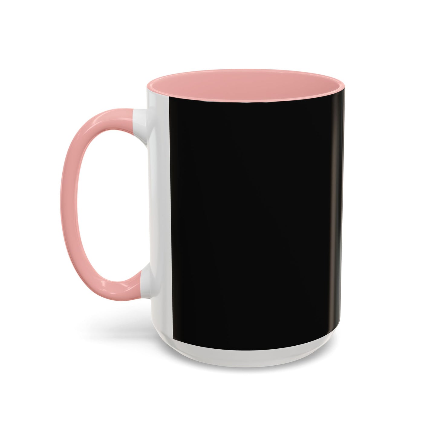 Stylish Black Accent Coffee Mug for Home or Office | Perfect Gift for Coffee Lovers, Unique Black Mug, Customizable Drinkware