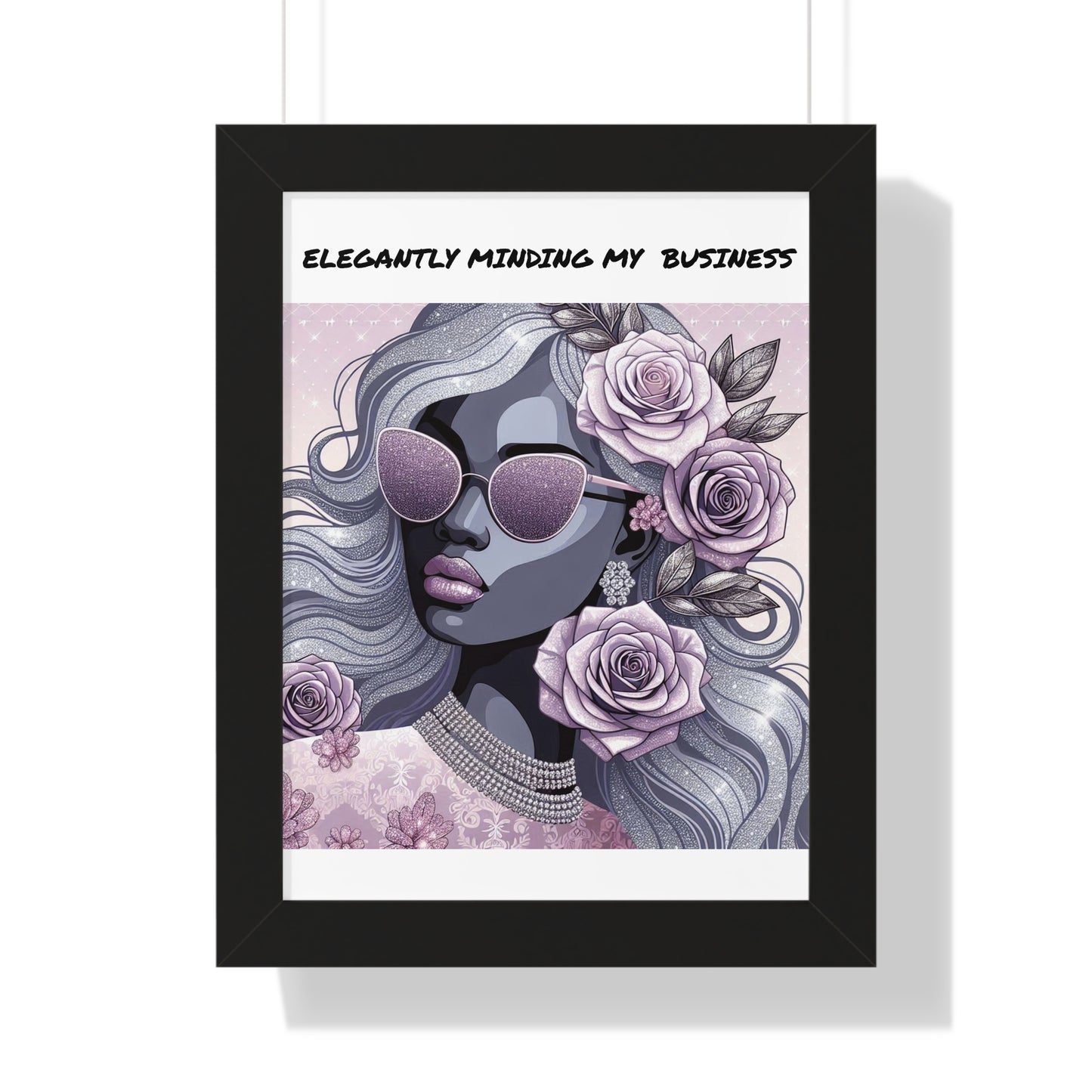 Elegant Business Minded Poster - Wall Art for Confident Women