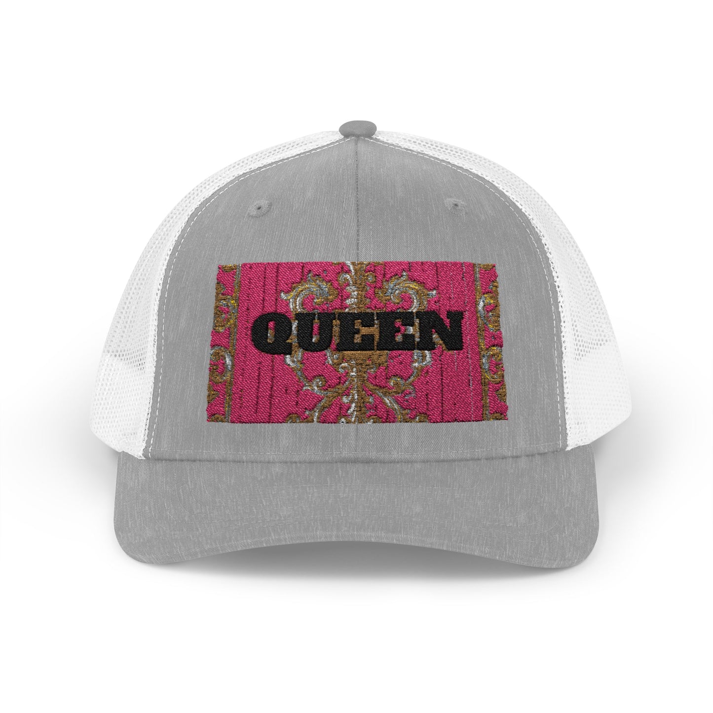 Queen Sparkle Snapback Trucker Cap | Trendy Fashion Hat | Perfect Gift for Festivals, Parties, Summer Vibes, Outdoor Adventures, Unique Style
