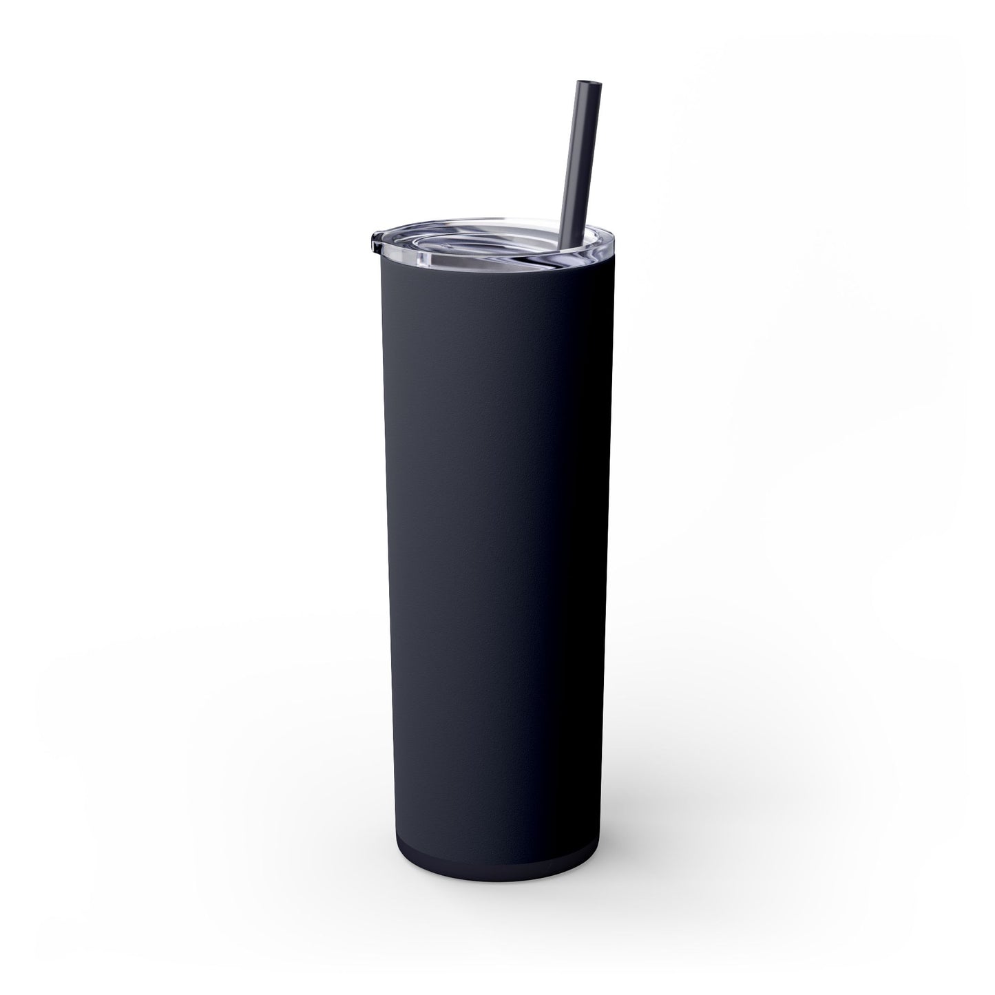 Sleek Lunar Midnight Skinny Tumbler, Modern Drinkware for On-the-Go, Ideal for Gifts, Hydration, Travel, and Home Use