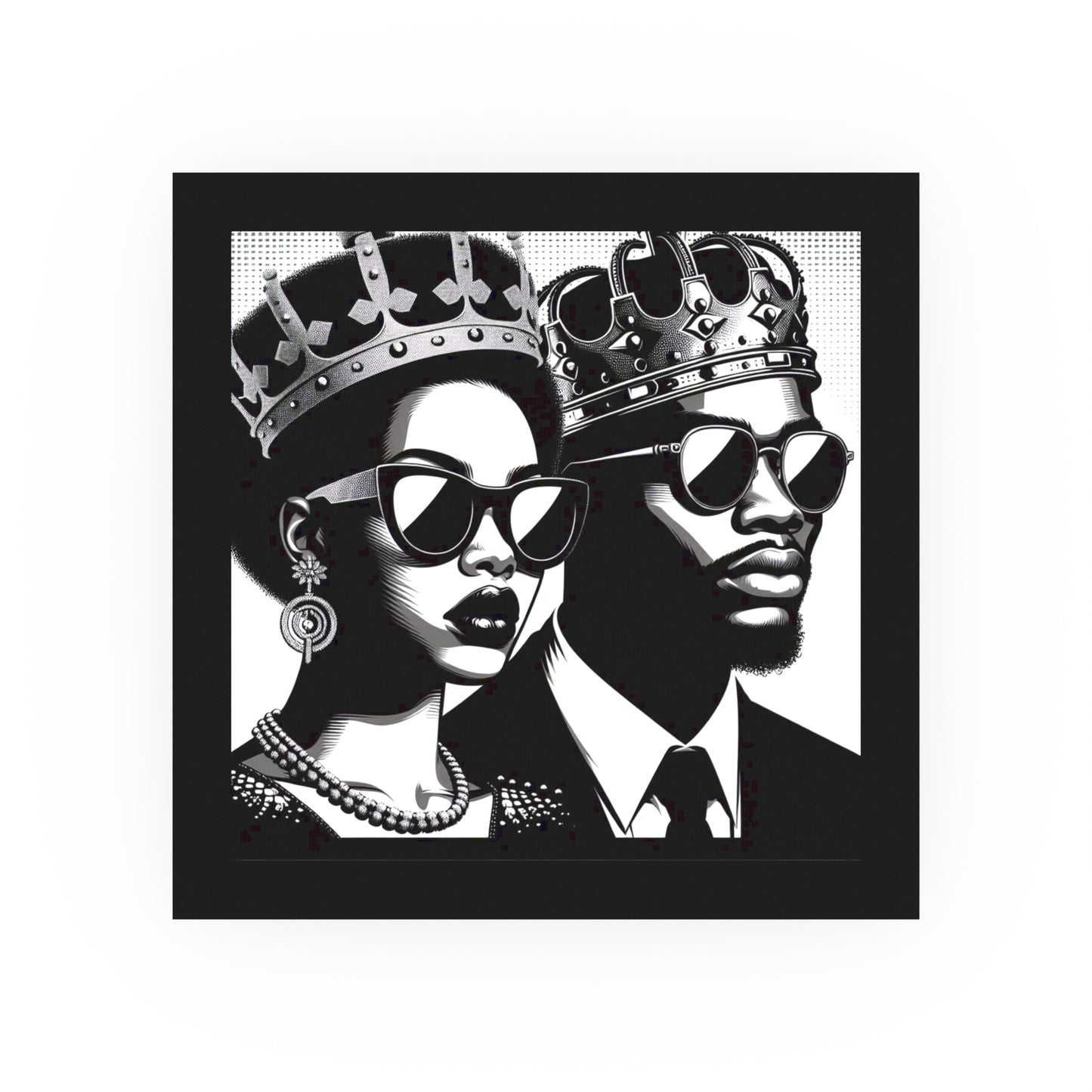 Royalty-Inspired Satin and Archival Matte Posters, Modern Wall Art, Home Decor, Gift for Him/Her, Motivational Art