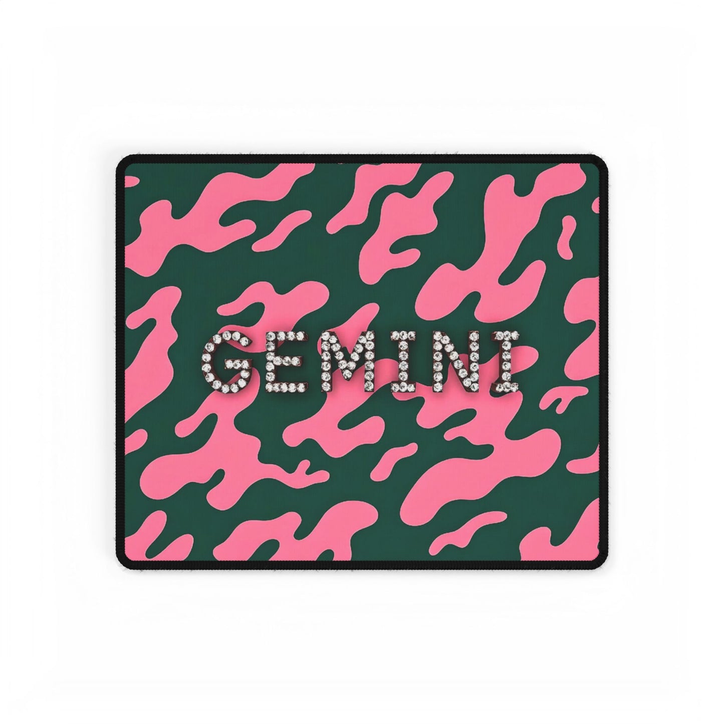 Gemini Desk Mat | Stylish Desk Accessory, Astrology Gift, Office Decor, Personalized Workspace, Dorm Room Essentials