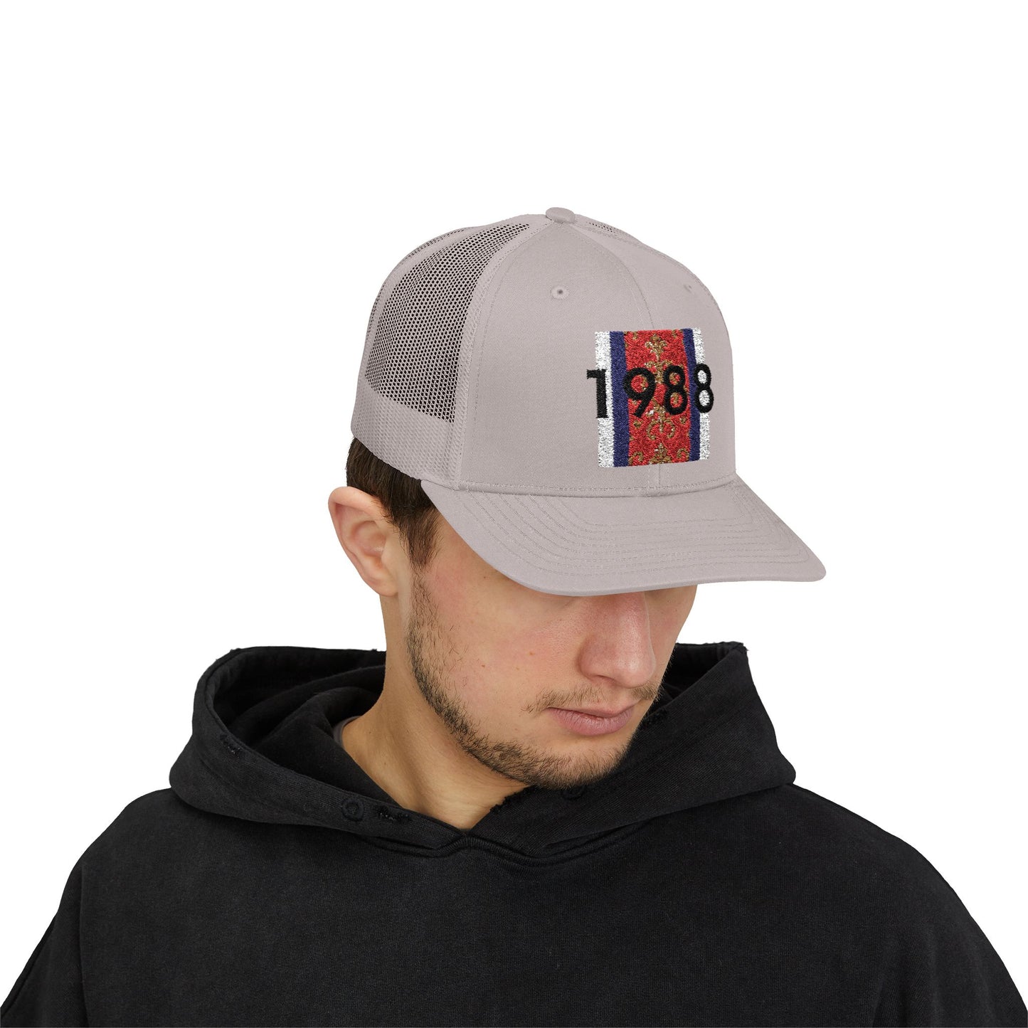 Vintage 1988 Snapback Trucker Cap, Retro Dad Hat, Unisex Hat, Adjustable Cap, Stylish Summer Accessory