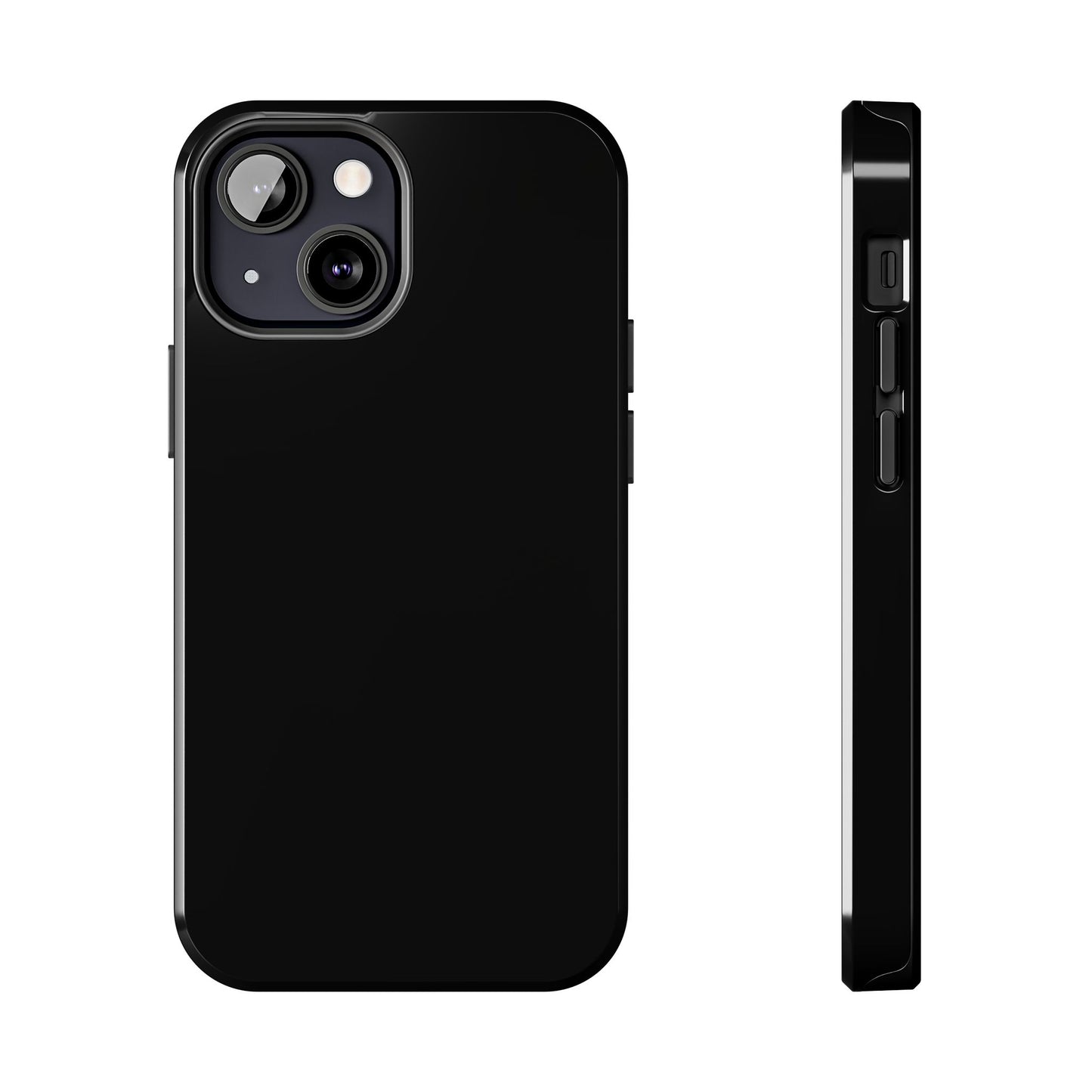 Durable Black Tough Phone Cases, Heavy-Duty Cell Phone Cover, Personalized Tech Protection, Gift for Him or Her, Everyday Protection