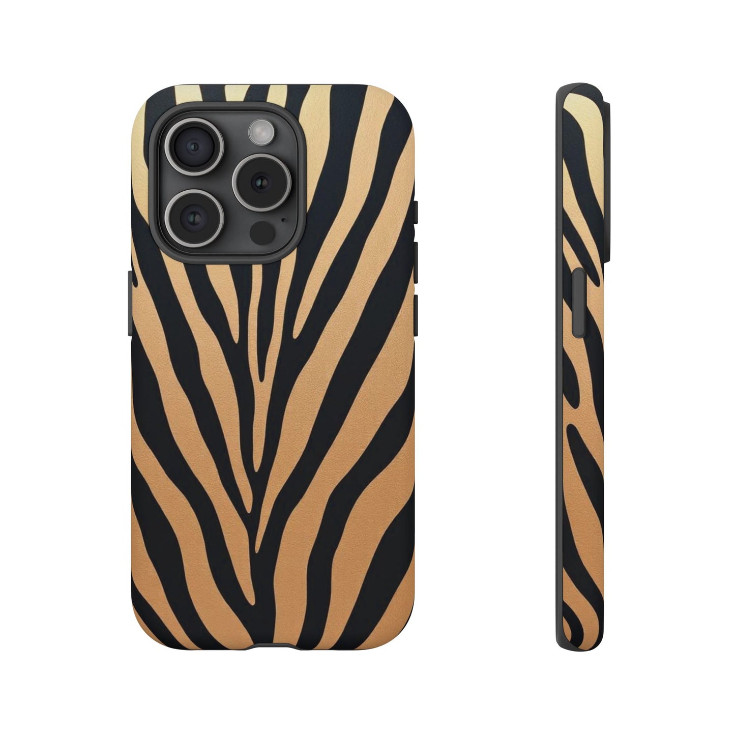 Zebra Print Tough Phone Case