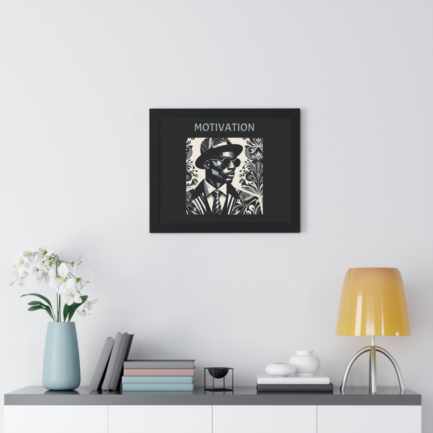 Motivational Framed Poster | Wall Art, Home Decor, Inspirational Gift, Office Decor, Modern Artwork
