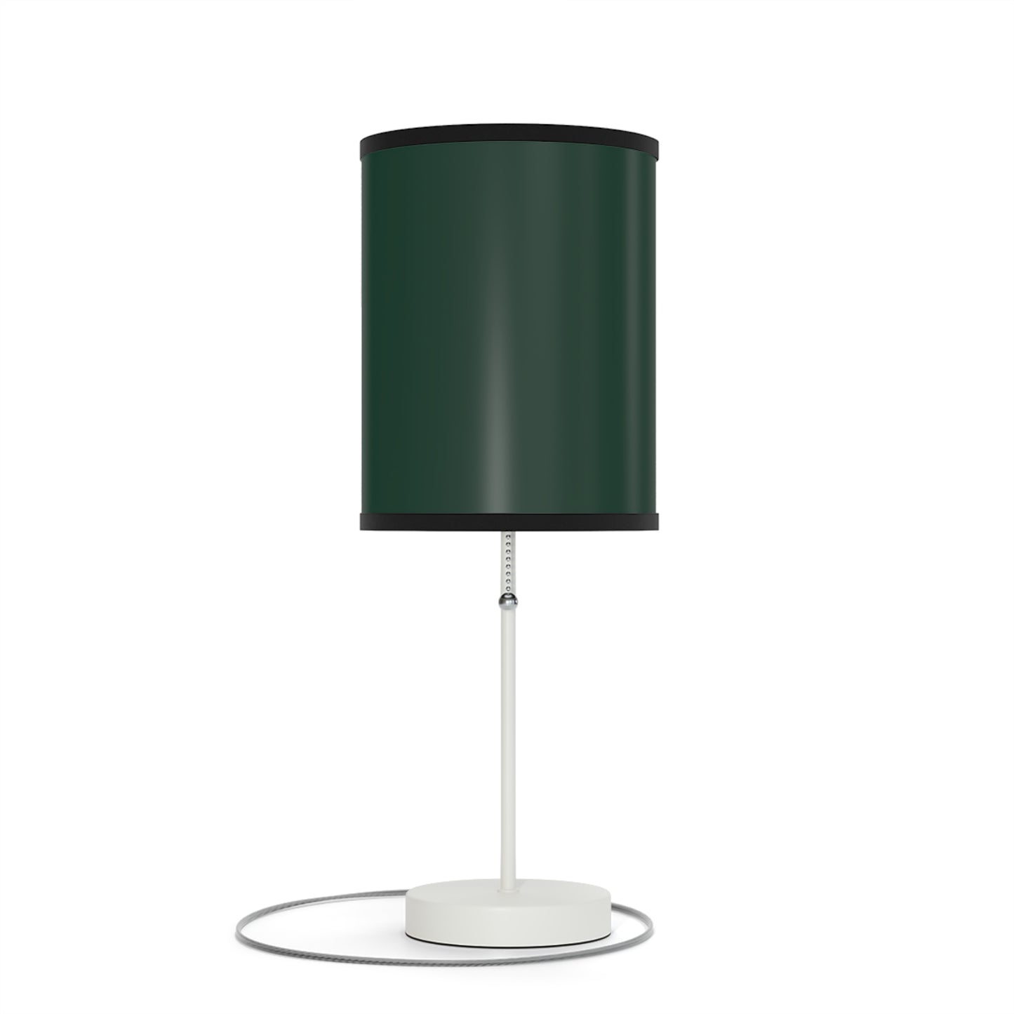 Modern Midnight Green Table Lamp, Stylish Lighting for Home Decor, Green Lamp, USB/CA Plug, Elegant Nightstand Light, Minimalist Design