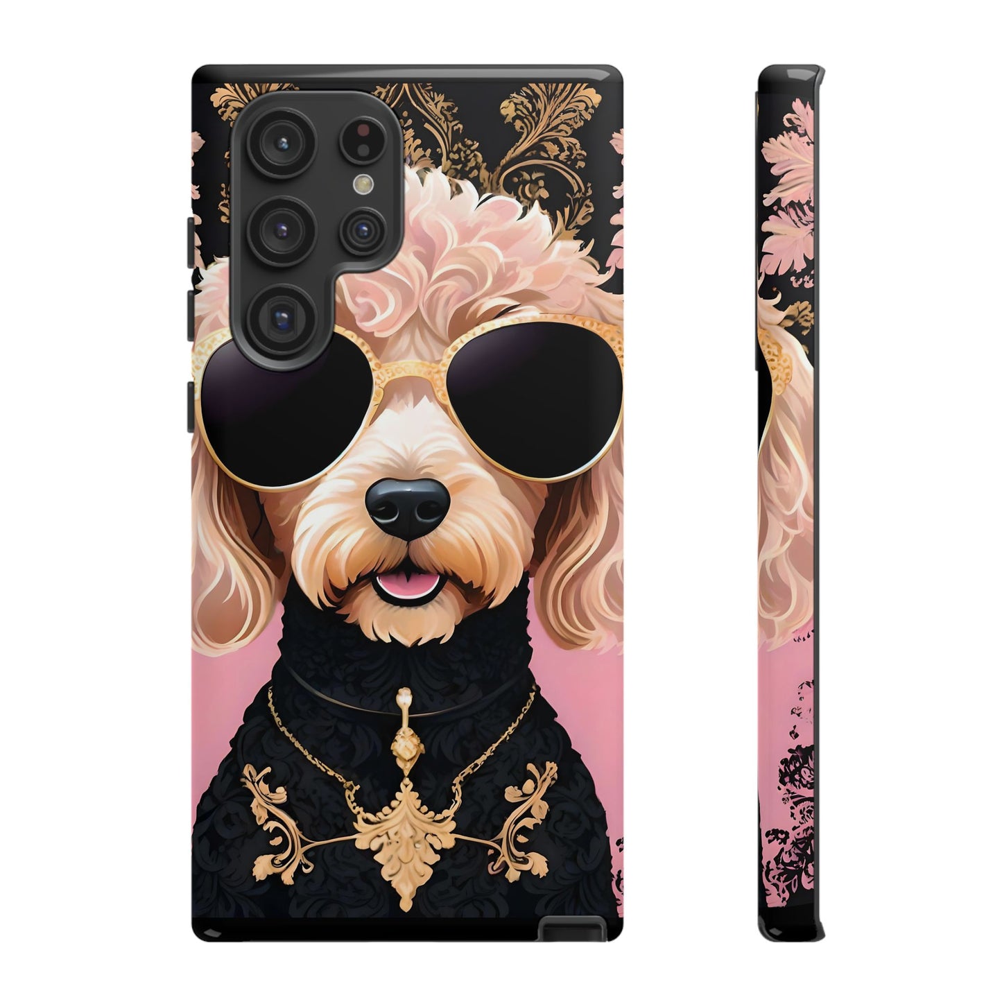 Phone Case - Golden Doodle In Sunglasses Tough Case