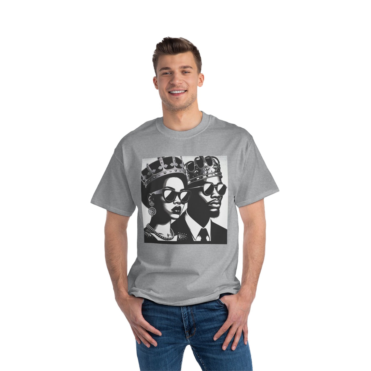 Royalty-Inspired Unisex Graphic Tee - Stylish Casual Wear for Kings and Queens, Unique Gift, Fashion Statement, Streetwear