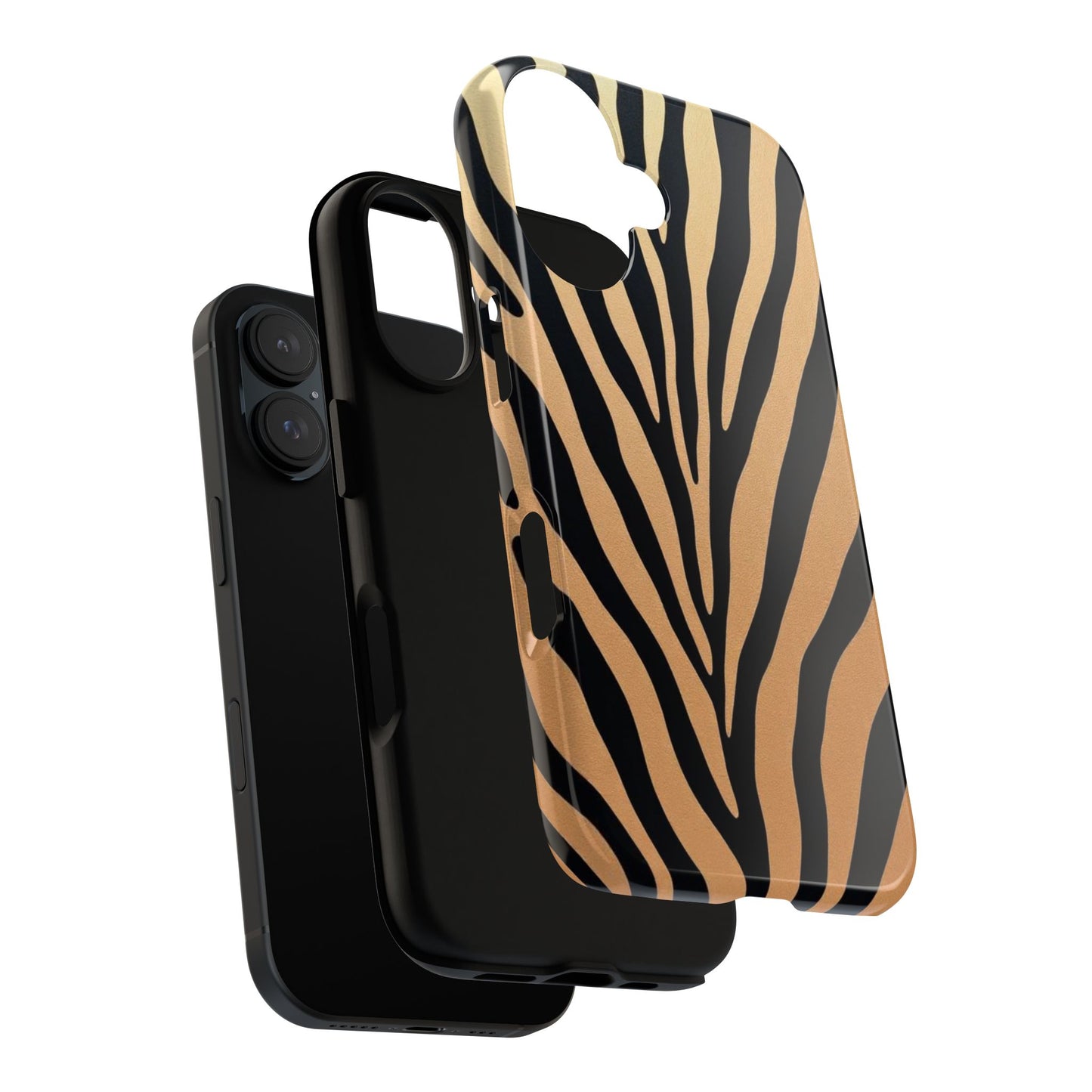 Zebra Print Tough Phone Case