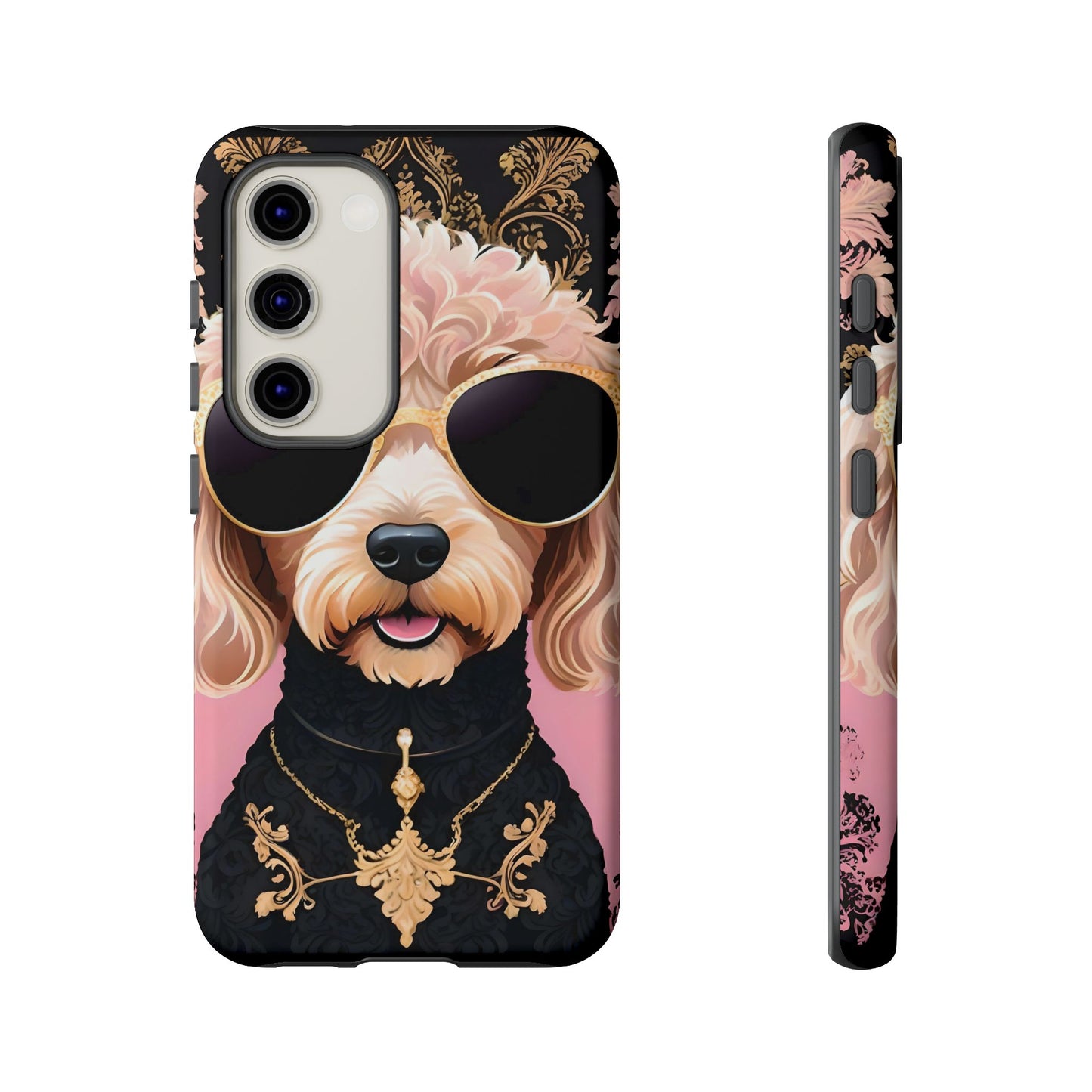 Phone Case - Golden Doodle In Sunglasses Tough Case