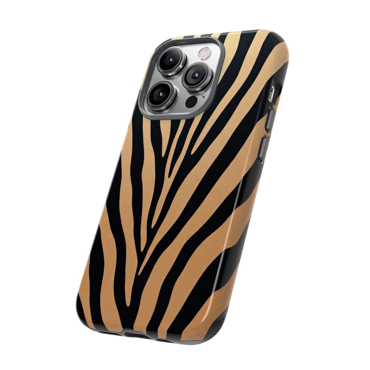 Zebra Print Tough Phone Case