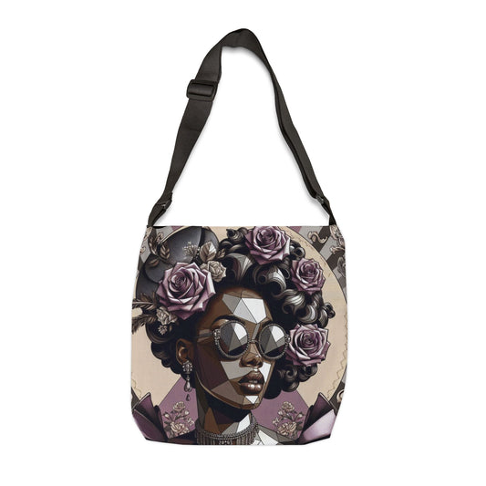 Stylish Adjustable Tote Bag | Fashionable Handbag for Everyday Use | Perfect Gift for Moms, Friends - Lilac Baroque Lady