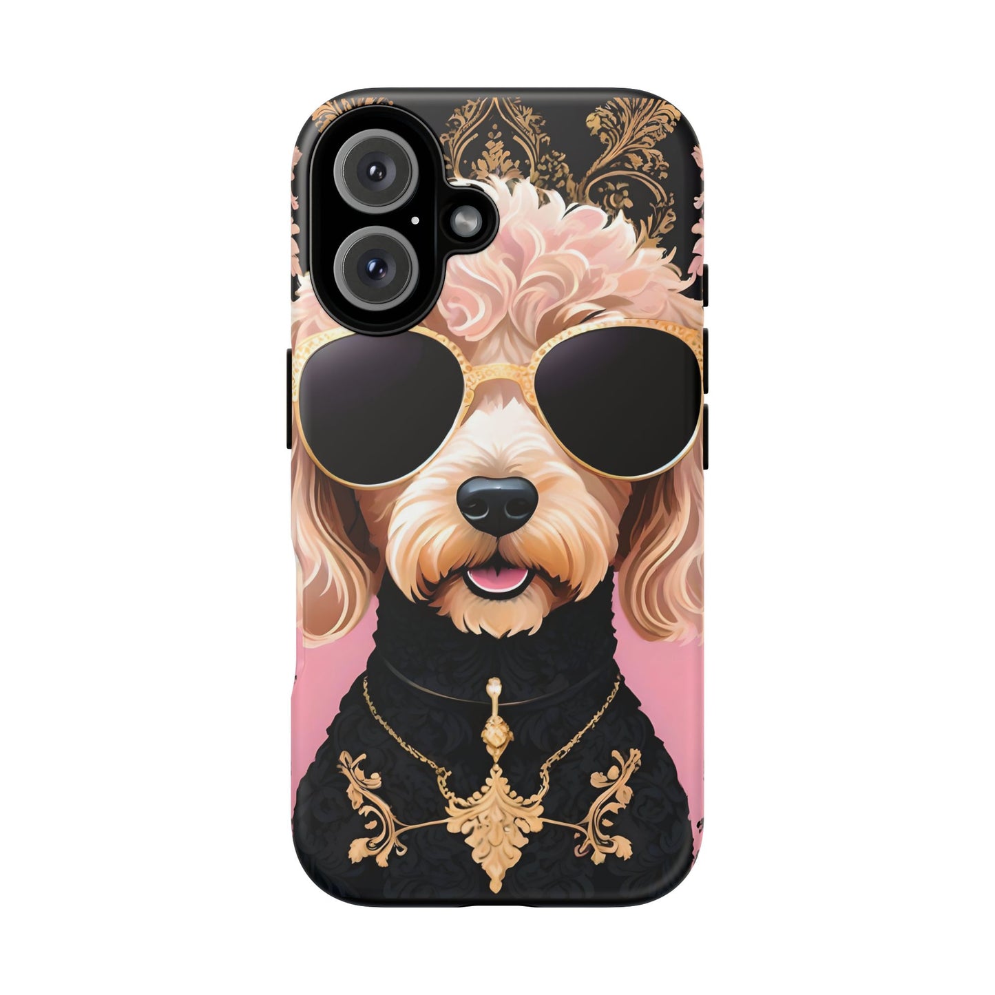 Phone Case - Golden Doodle In Sunglasses Tough Case