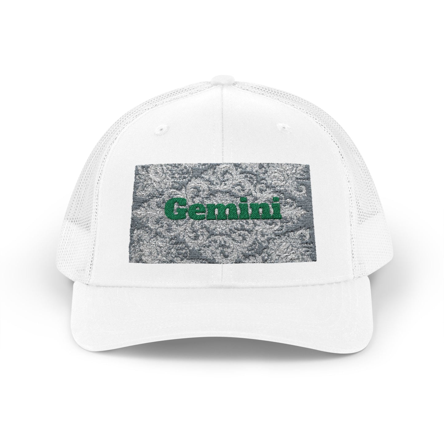 Gemini Trucker Cap — Astro Zodiac Snapback Hat
