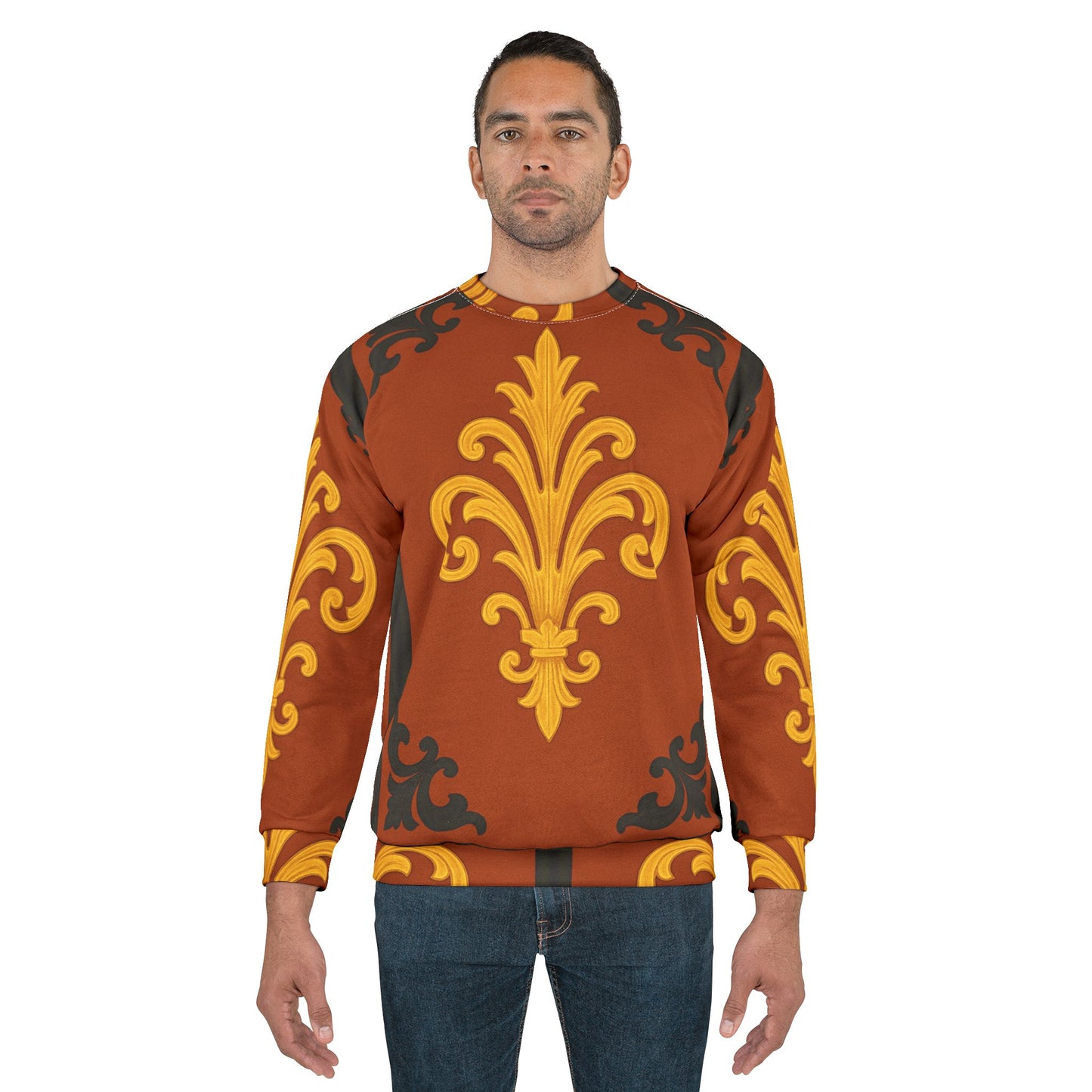 Dusk Terracotta Baroque Sweatshirt
