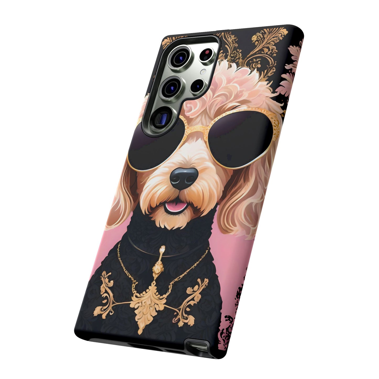 Phone Case - Golden Doodle In Sunglasses Tough Case