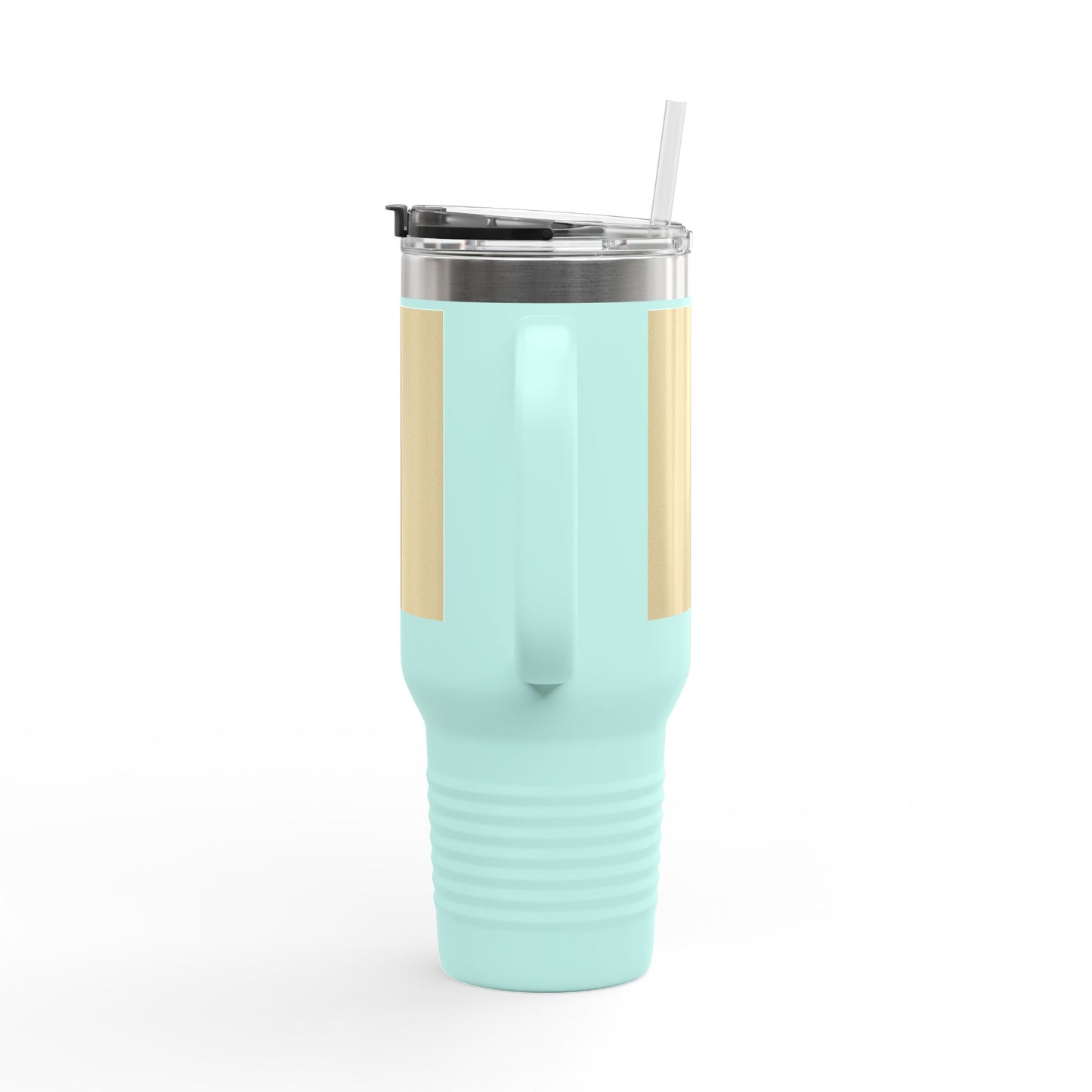 Vanilla Wheat 40oz Insulated Travel Mug | Customizable Hot & Cold Drink Tumbler | Perfect Gift for Travelers, Coffee Lovers, Road Trips, Holidays