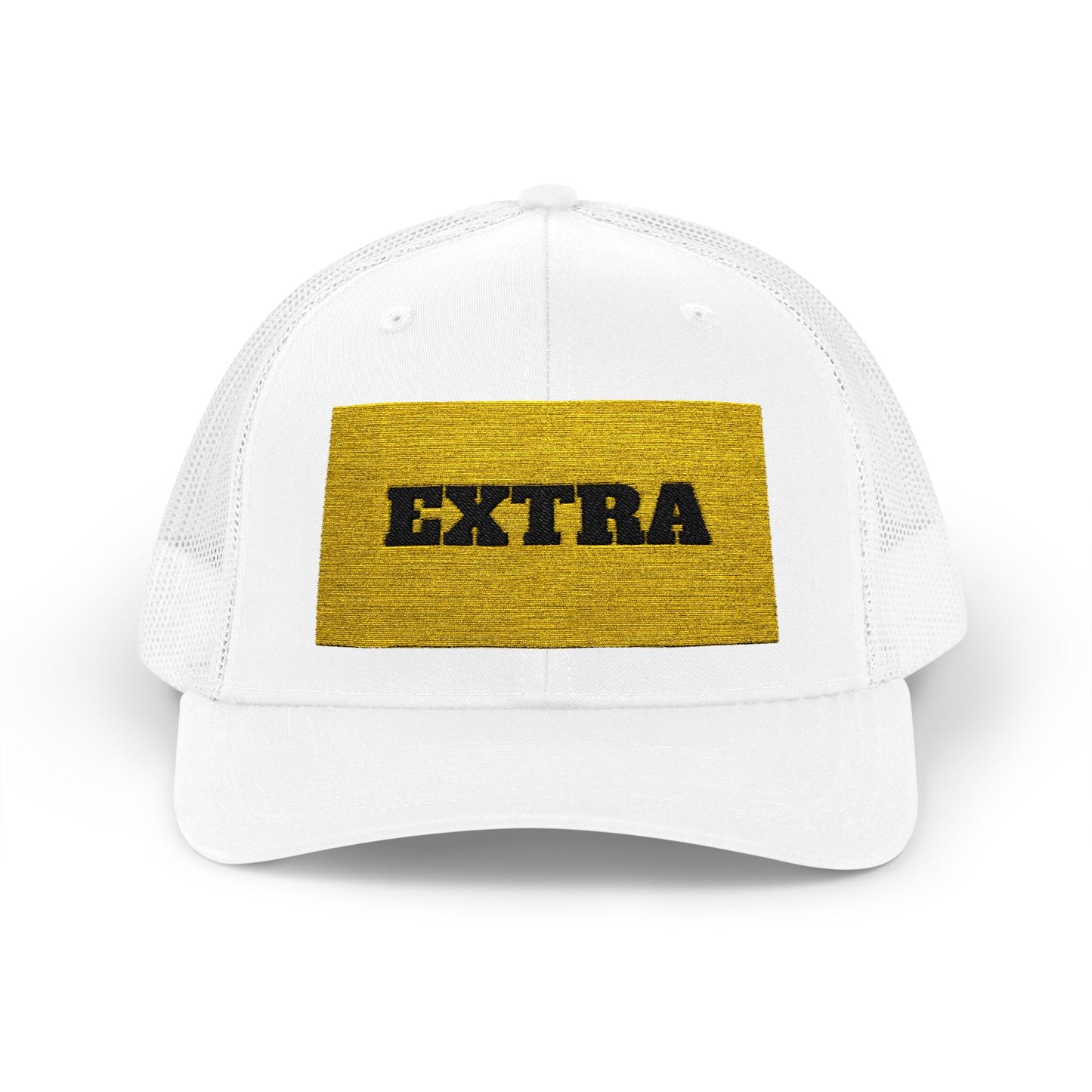 Extra Sparkling Gold Snapback Trucker Cap, Casual Hat, Fashion Accessory, Outdoor Gear, Gift for Him/Her, Party Wear