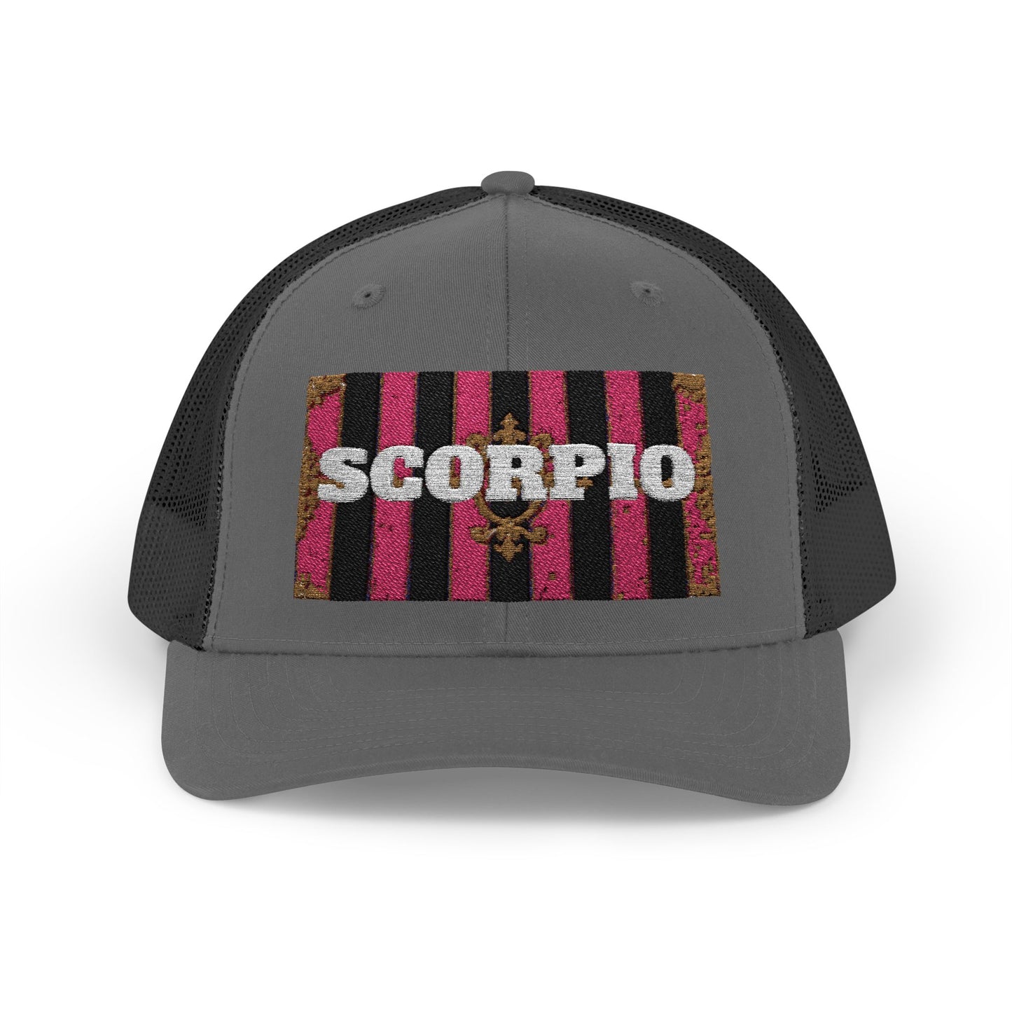 Scorpio Snapback Trucker Cap | Zodiac Hat, Astrology Gift, Trendy Cap for Astrology Lovers, Summer Style, Unique Birthday Gift