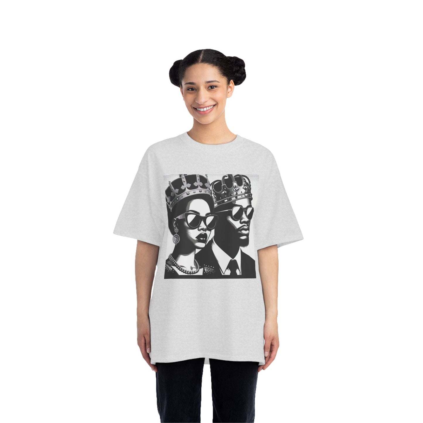 Royalty-Inspired Unisex Graphic Tee - Stylish Casual Wear for Kings and Queens, Unique Gift, Fashion Statement, Streetwear