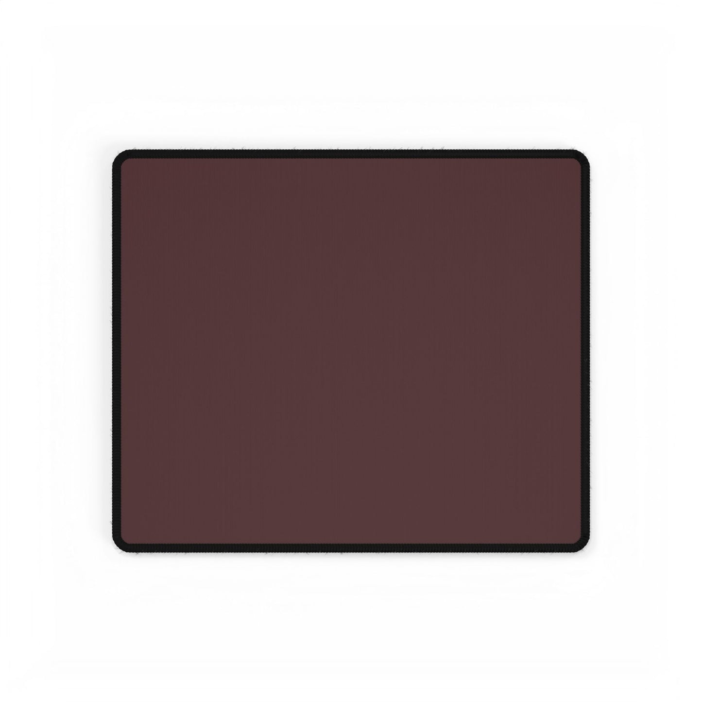 Elegant Brown Merlot Desk Mats for Home Office, Minimalist Desk Accessories, Mouse Pad, Workstation Decor