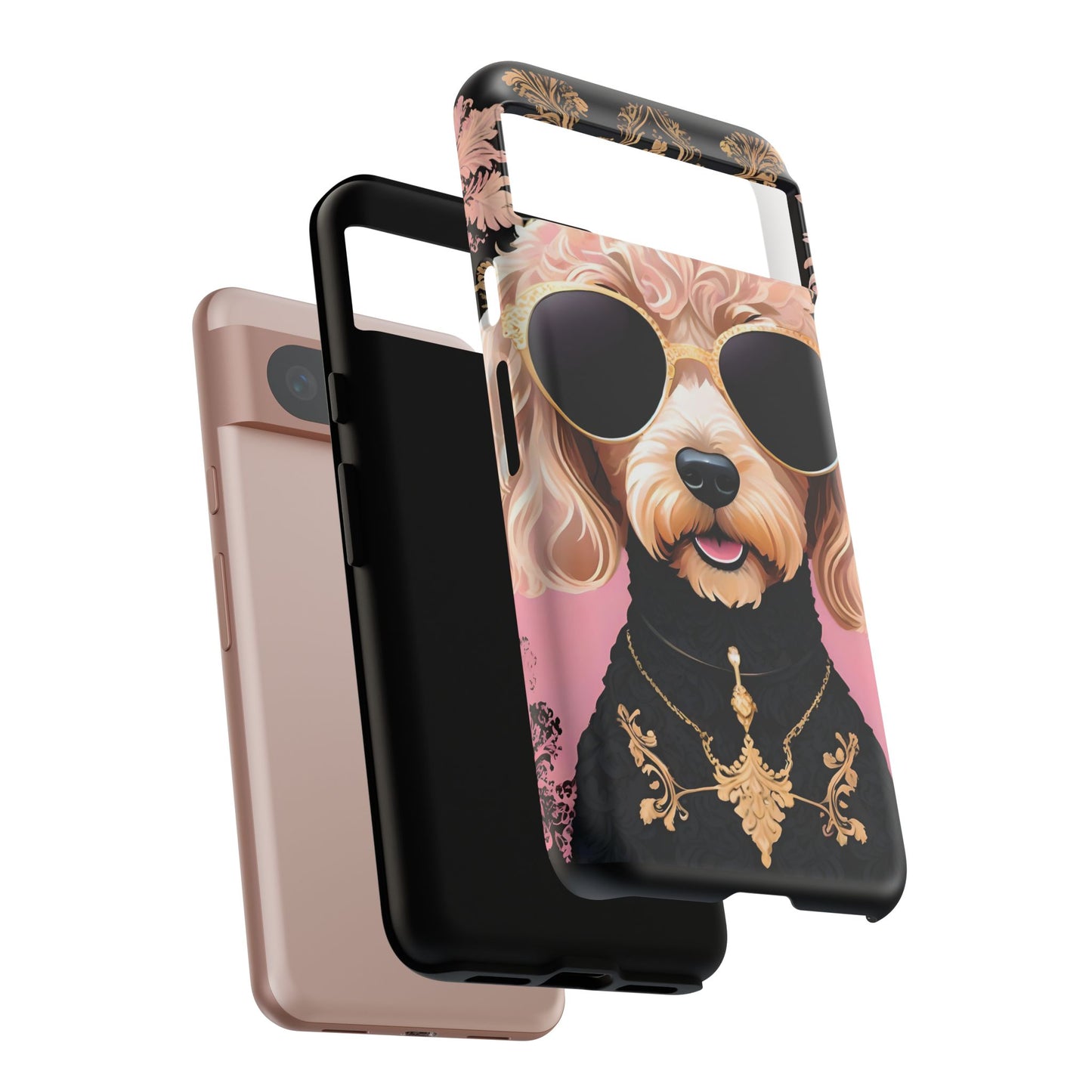 Phone Case - Golden Doodle In Sunglasses Tough Case
