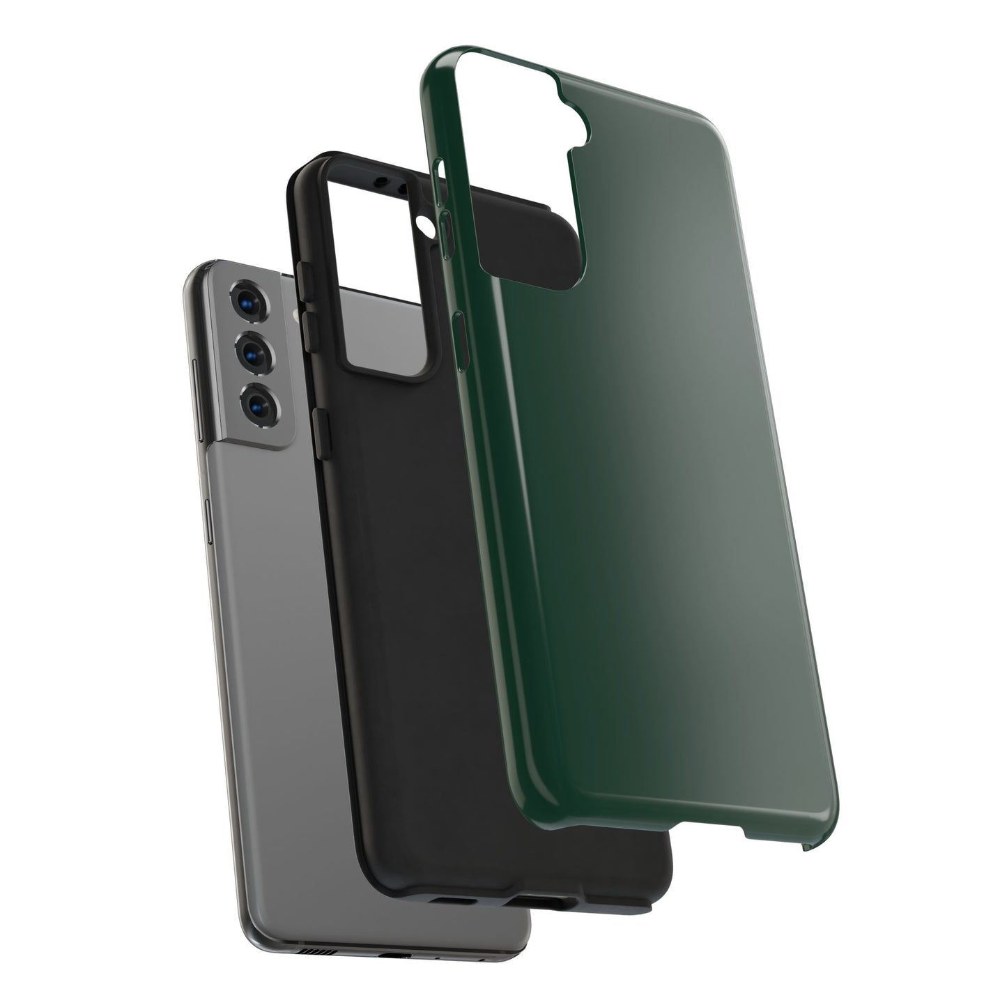 Midnight Green Tough Phone Case - Durable & Stylish Protection for Everyday Use, Gifts for Tech Lovers, Perfect for Holidays & Daily Life