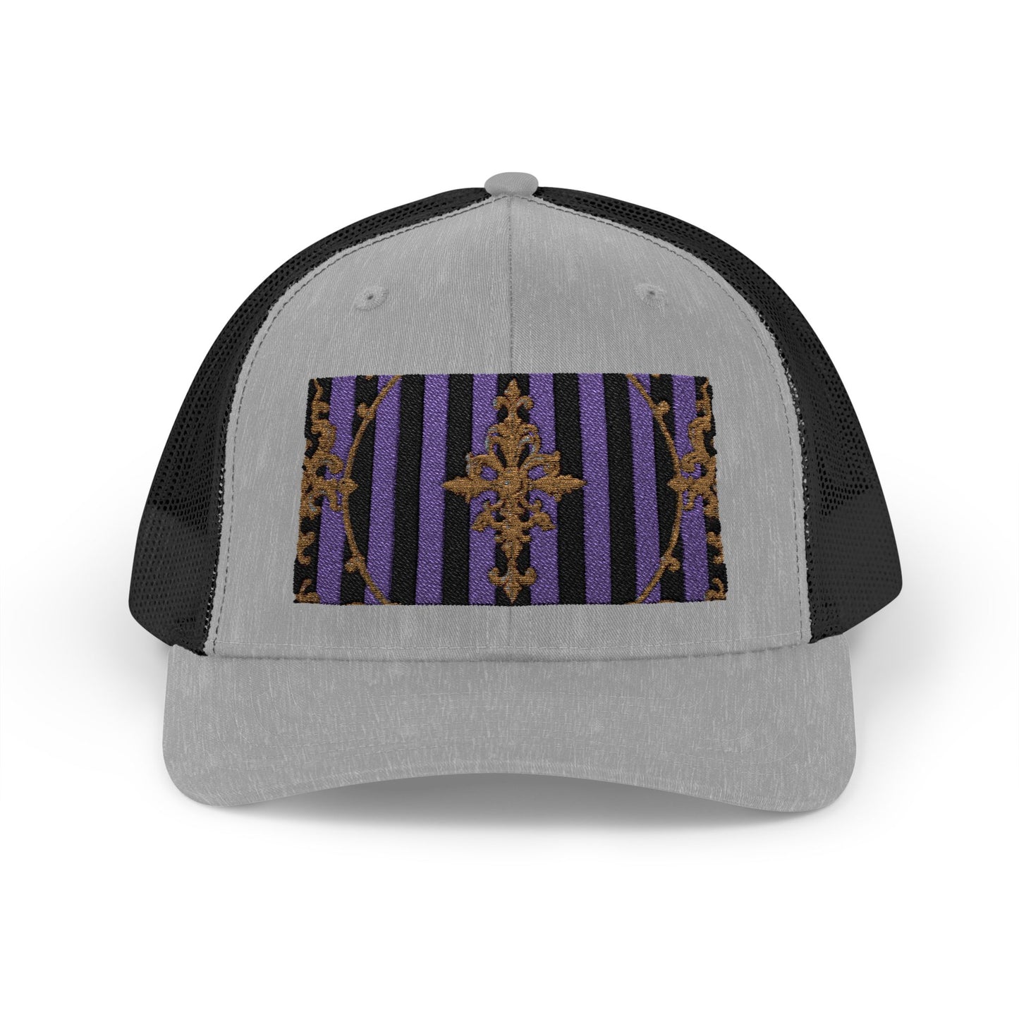 Stylish Baroque Vintage-Inspired Snapback Trucker Cap, Hipster Cap, Festival Headwear, Unique Gift for Fashion Lovers