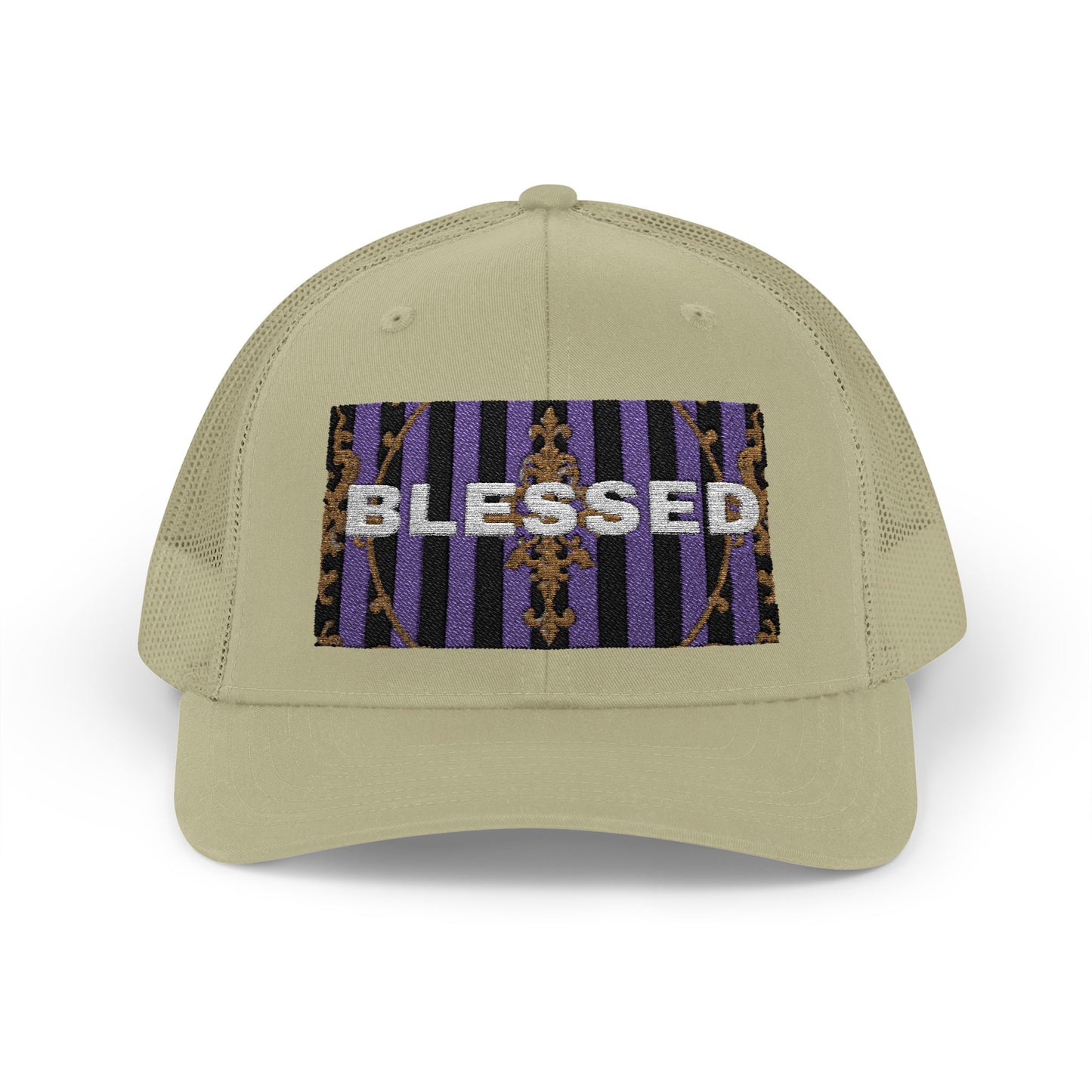 Blessed Snapback Trucker Cap, Casual Hat for Everyday Wear, Perfect Gift for Friends, Outdoor Activities, Spiritual Vibes