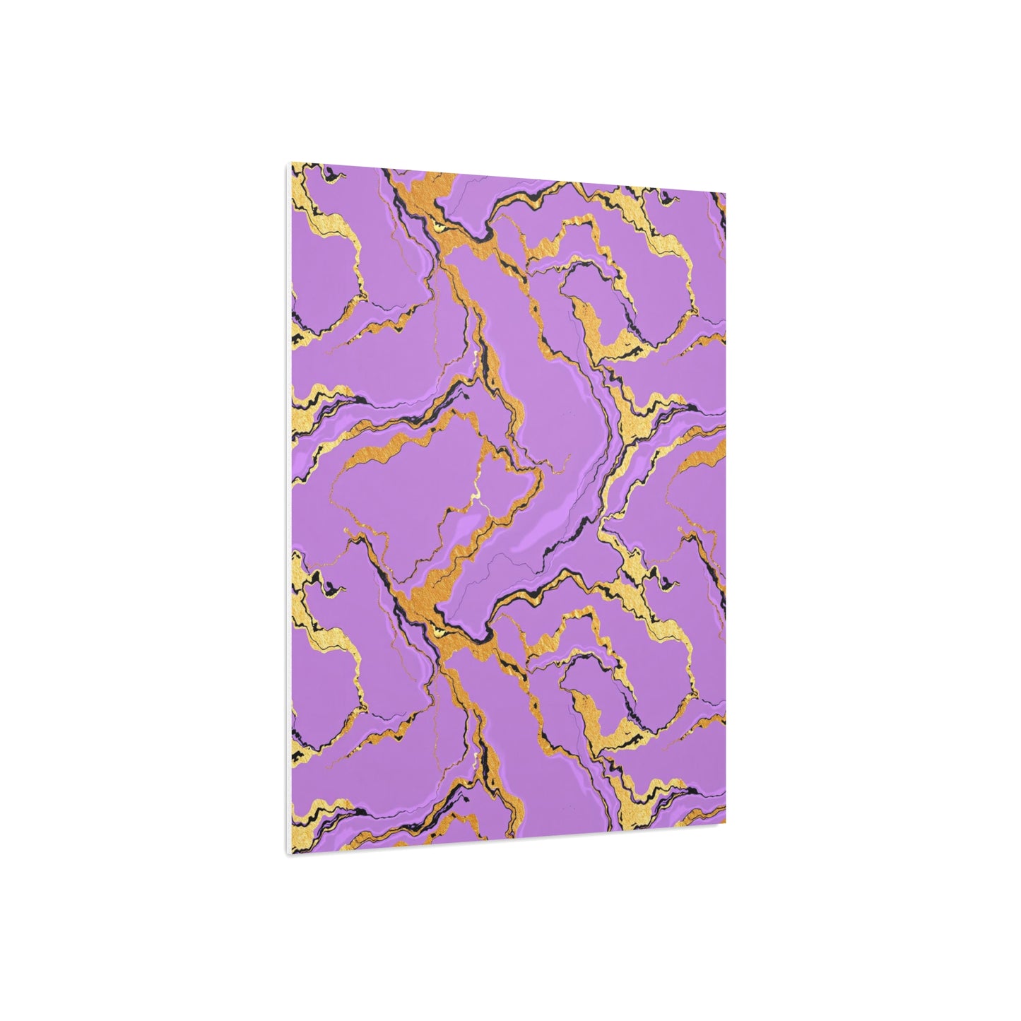 Lavender Marble Foam Board Decor, Stylish Wall Art, Home Office Decor, Unique Gift, Art Display Board