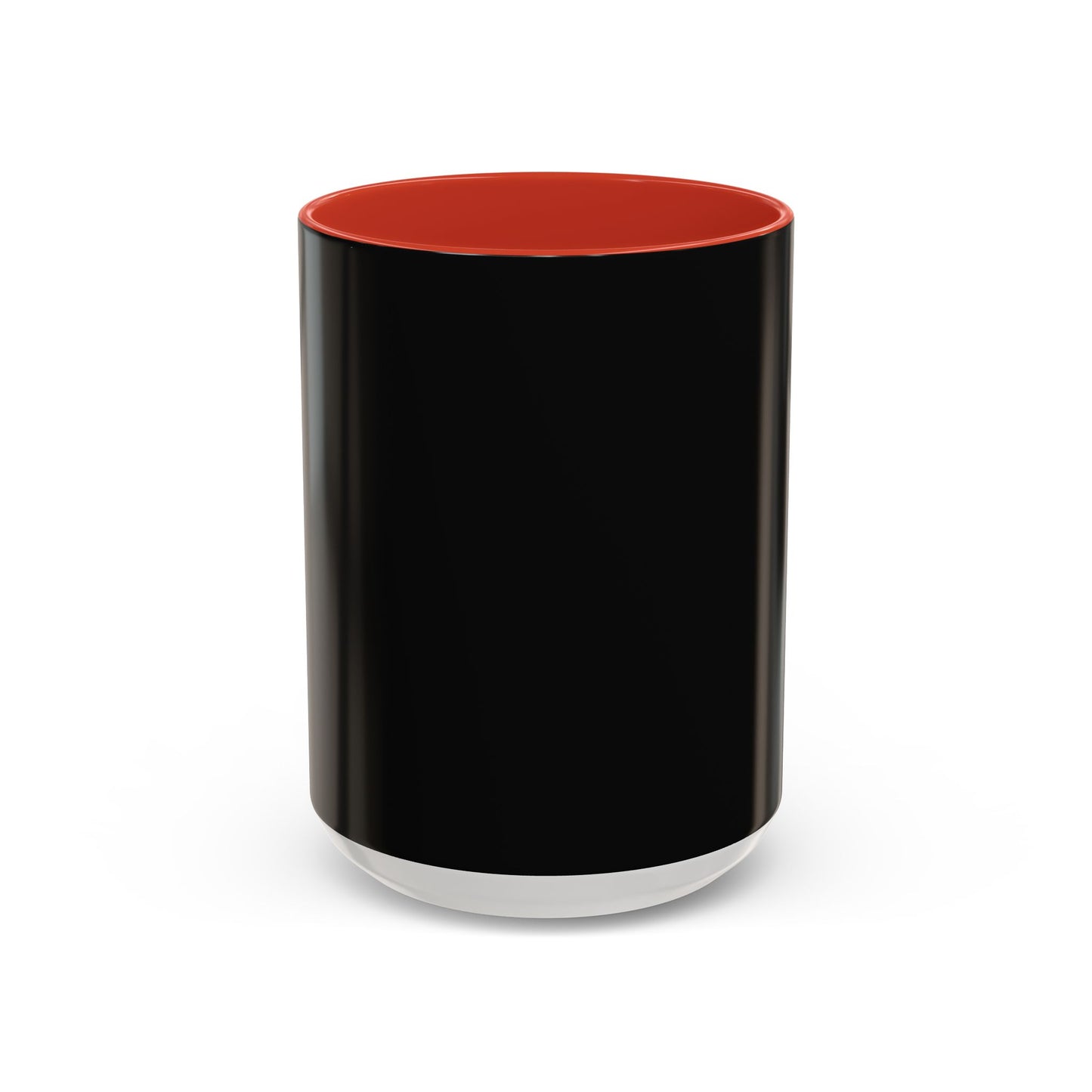 Stylish Black Accent Coffee Mug for Home or Office | Perfect Gift for Coffee Lovers, Unique Black Mug, Customizable Drinkware