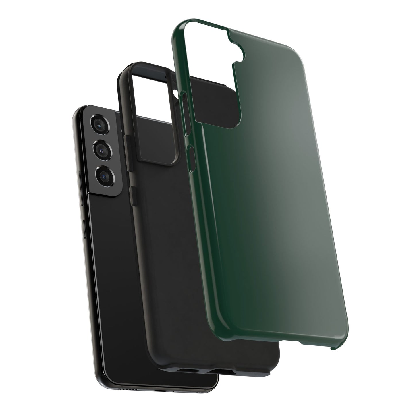 Midnight Green Tough Phone Case - Durable & Stylish Protection for Everyday Use, Gifts for Tech Lovers, Perfect for Holidays & Daily Life