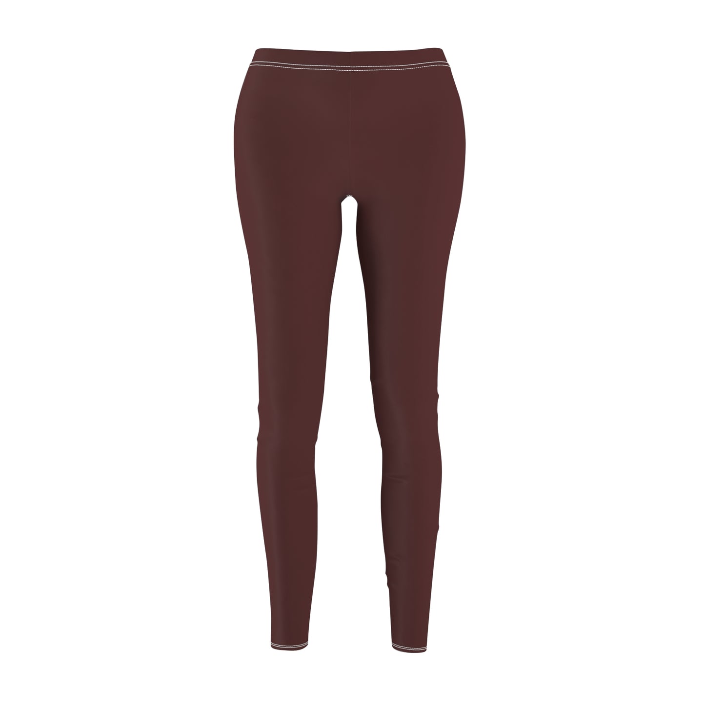 Stylish Brown Merlot Women's AOP Leggings, Comfortable Workout Leggings, Casual Athleisure Pants, Trendy Fitness Wear, Perfect for Yoga, Gift Idea