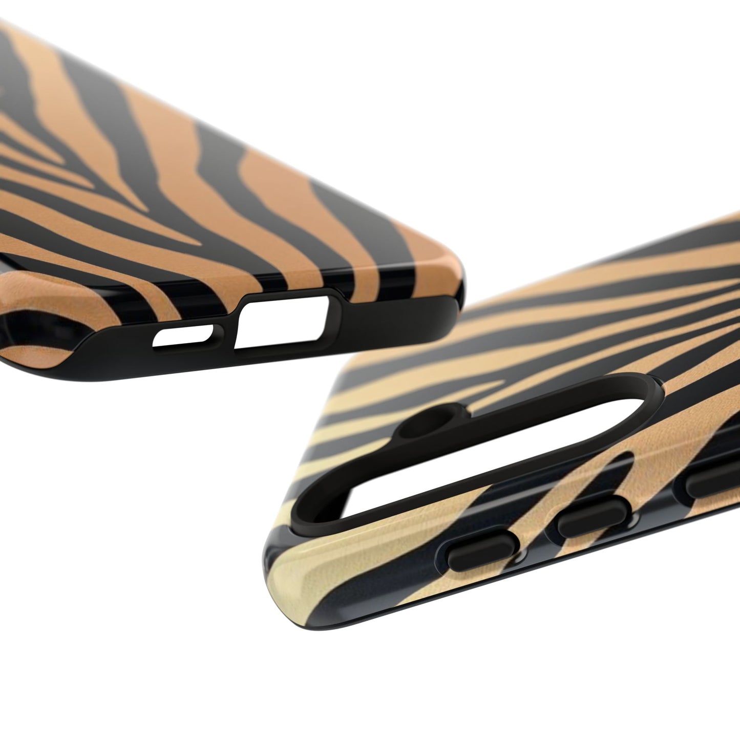 Zebra Print Tough Phone Case