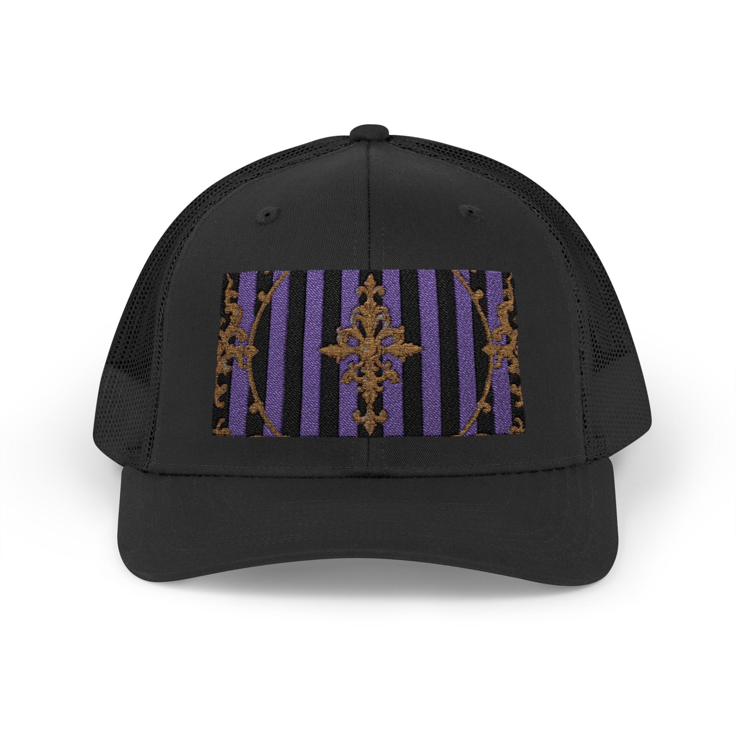 Stylish Baroque Vintage-Inspired Snapback Trucker Cap, Hipster Cap, Festival Headwear, Unique Gift for Fashion Lovers