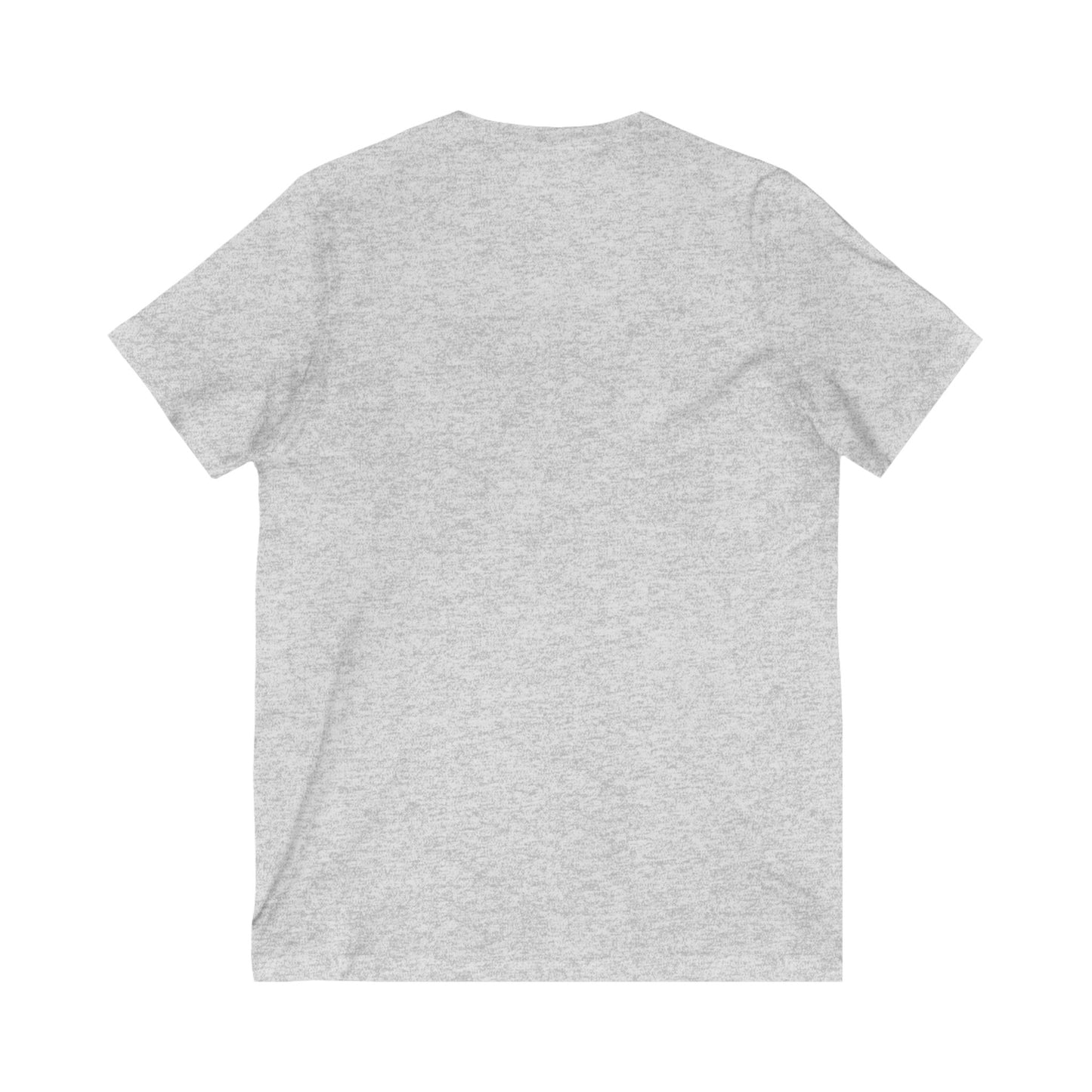 Elegant Gold Baroque V-Neck Tee for Art Lovers, Fashion Gift, Casual Wear, Summer Style