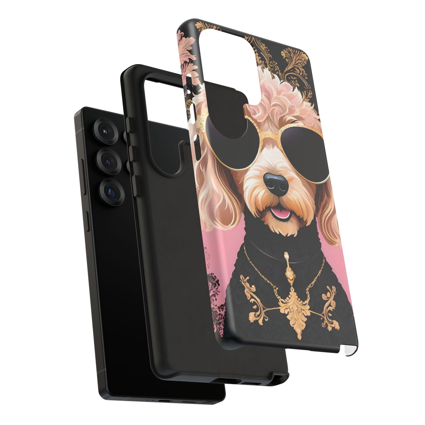 Phone Case - Golden Doodle In Sunglasses Tough Case