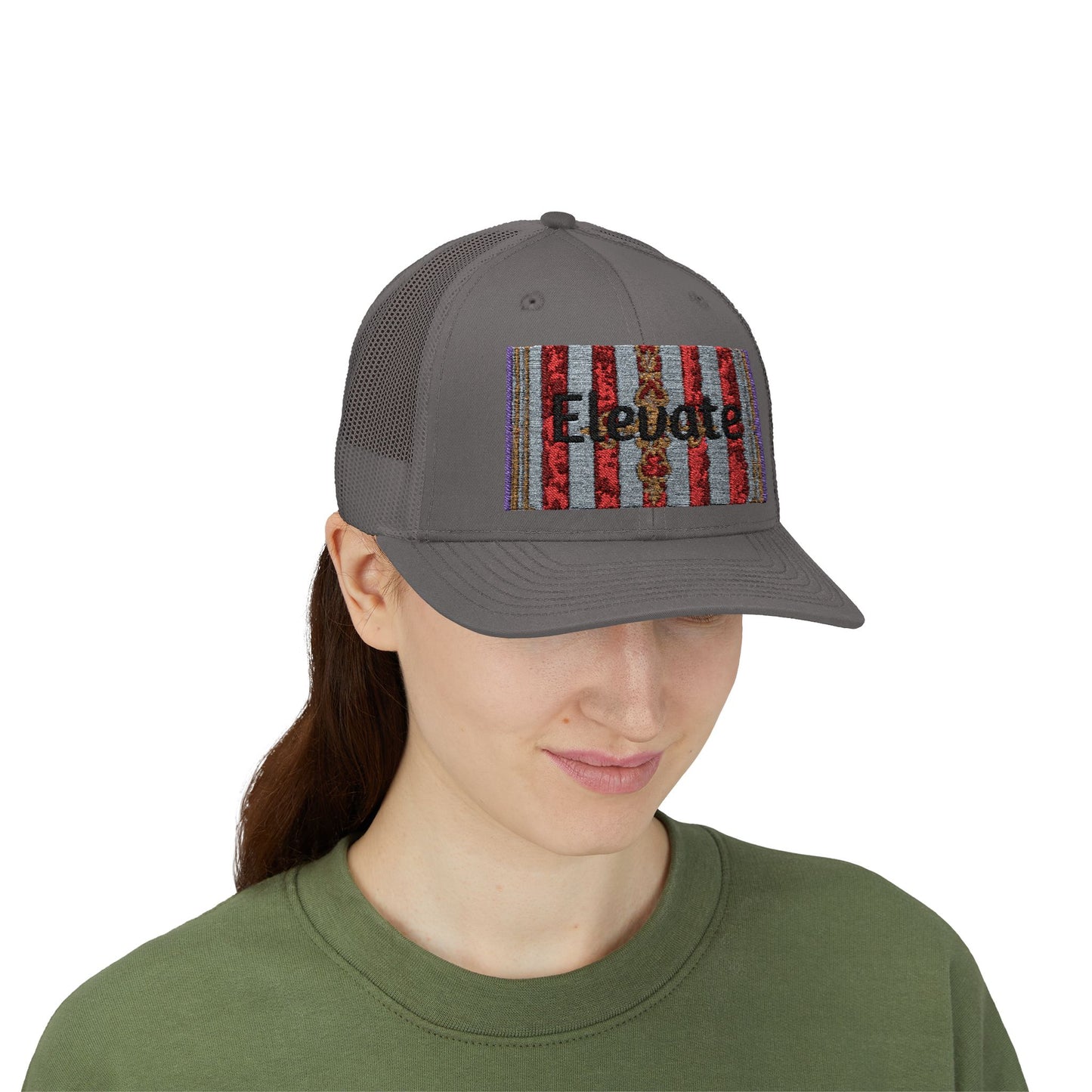 Electrifying Snapback Trucker Cap | Cool Style, Trendy Accessory, Gift for Him, Festival Headwear, Summer Essential - Elevate